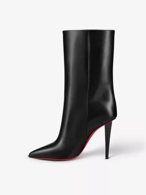 Christian Louboutin o1s1wg110924 Ankle Boots in Black Size US 10 / IT 40 - 2 Thumbnail