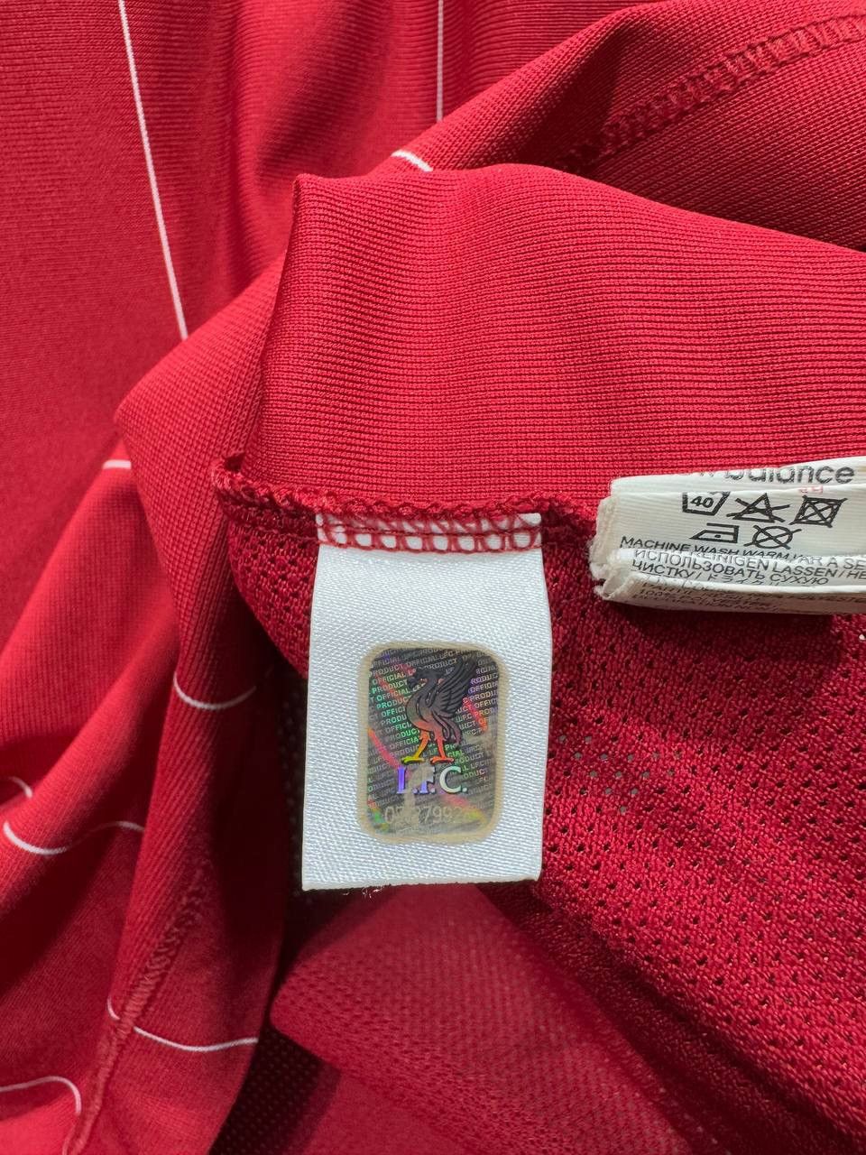 Other LIVERPOOL 2019/2020 HOME FOOTBALL SHIRT NEW BALANCE Size US S / EU 44-46 / 1 - 6 Thumbnail