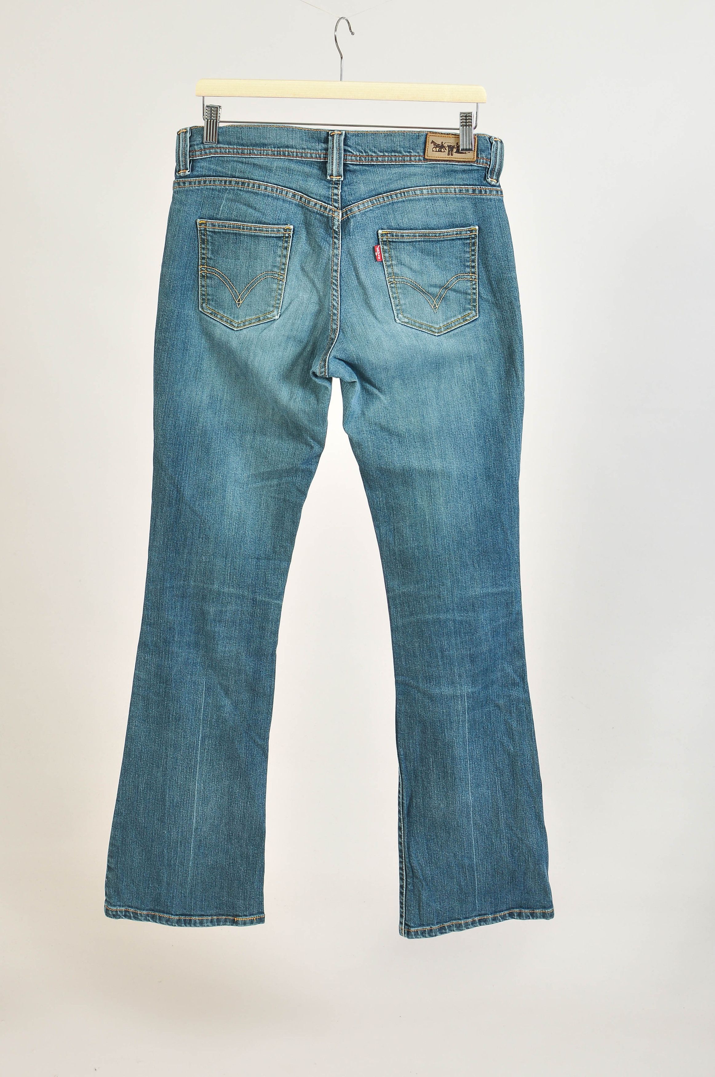 Levi's Vintage 00s Levi’s 529 Low Rise Flare Jeans Size 31" - 4 Thumbnail