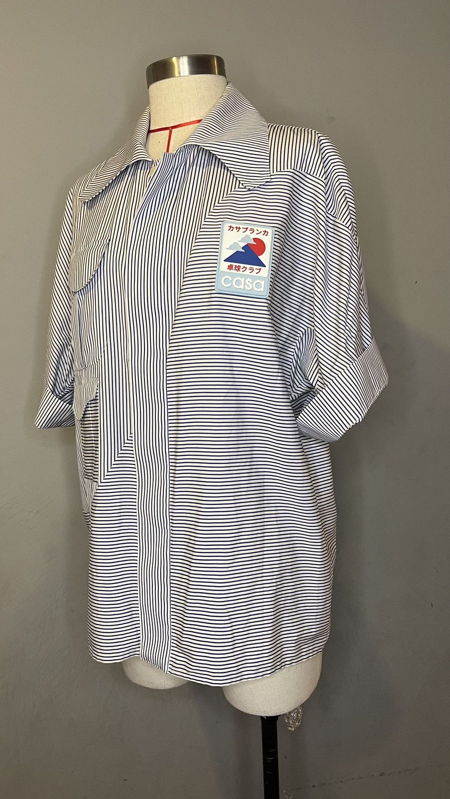 Casablanca Casablanca Tennis Club Japan Short Sleeve Stripe Shirt Size US S / EU 44-46 / 1 - 4 Thumbnail