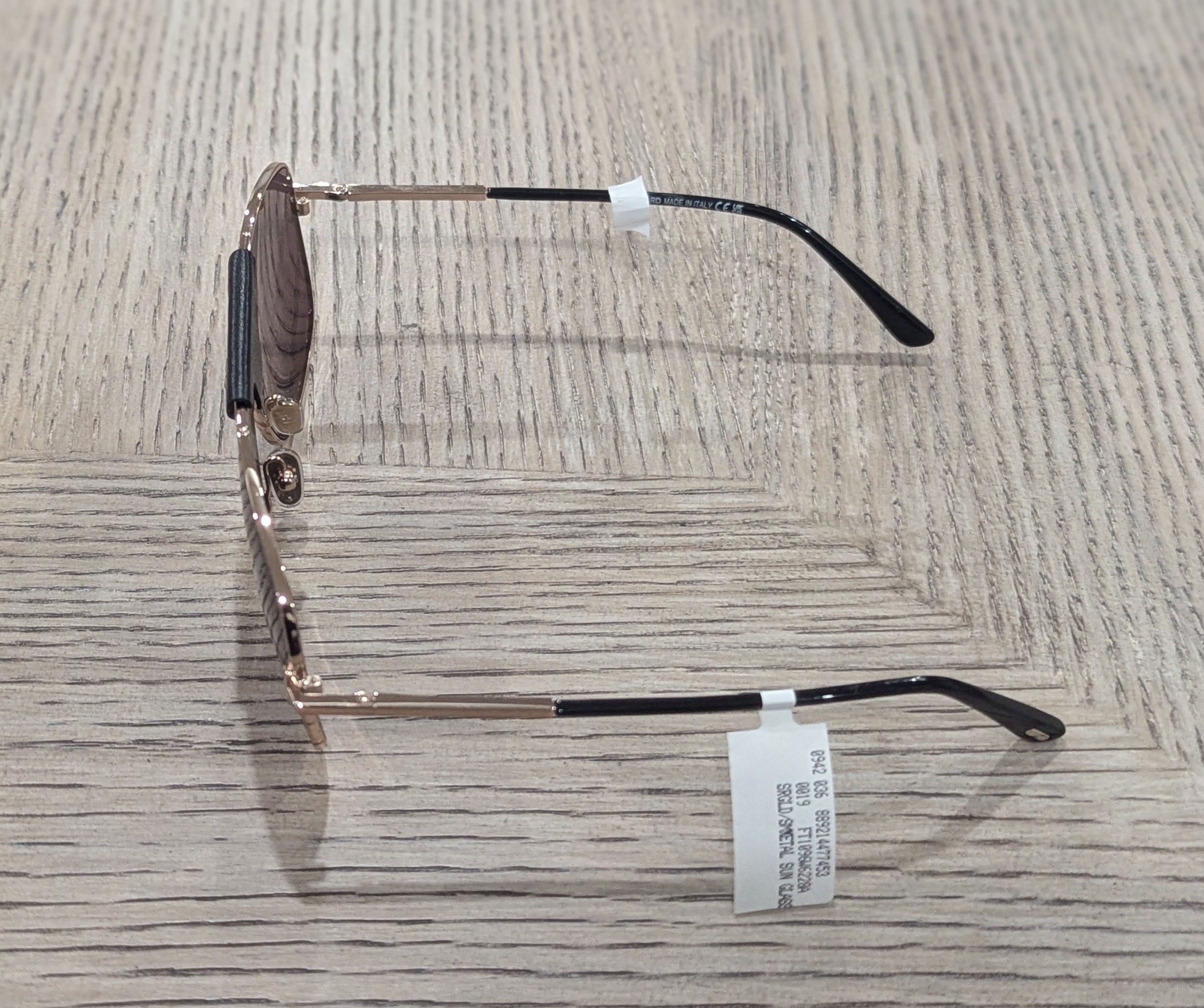 Tom Ford TOM FORD 62mm Navigator Sunglasses Gold/Smoke Size ONE SIZE - 3 Thumbnail
