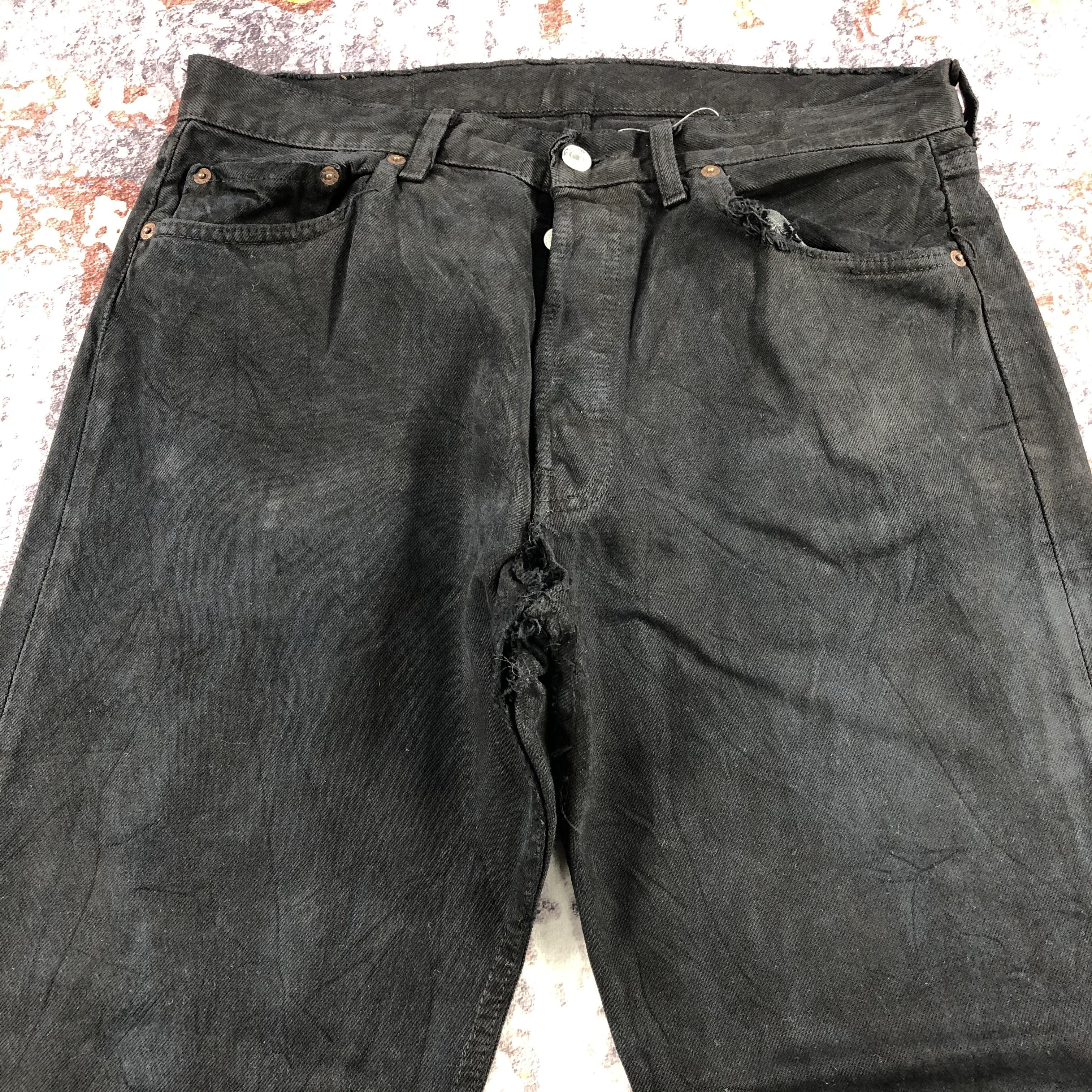 Levi's 90s Vintage Levis 501 Earth Tone Jeans-JM2542 Size US 34 / EU 50 - 3 Thumbnail