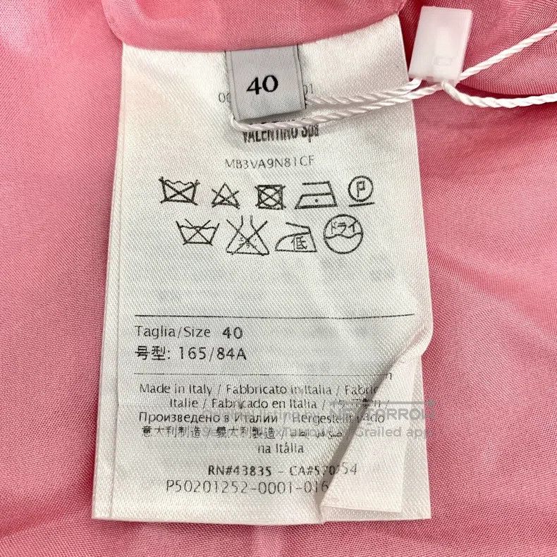 Valentino Valentino Flower embroidered crew neck short sleeve dress Size M / US 6-8 / IT 42-44 - 6 Thumbnail