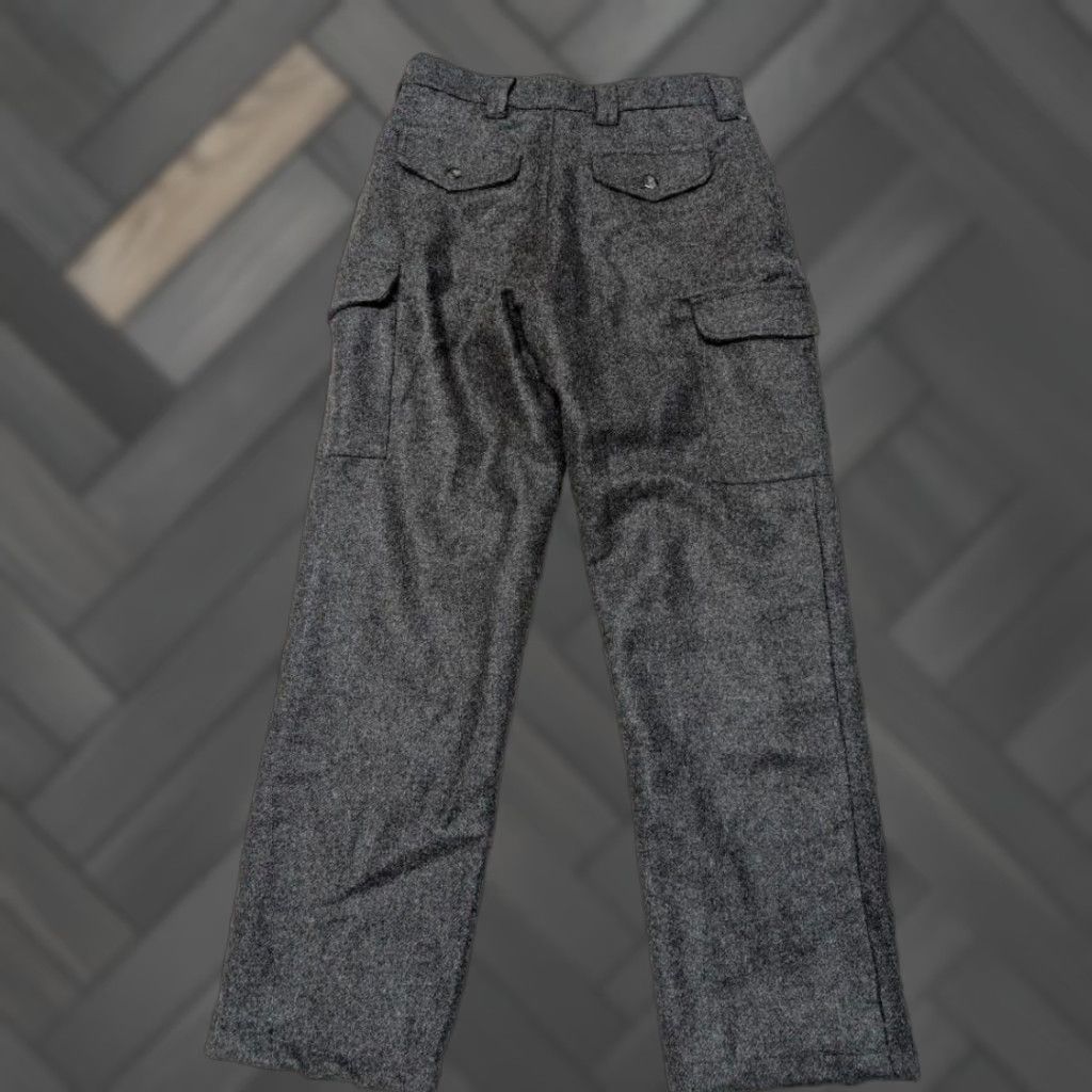 Vintage VINTAGE Cabela's dry-plus WOOL hunting pants 36x34 gray CARGO waterproof NEW nos Men's Pants Wool Gray Cargo 36x34 90s Size US 36 / EU 52 - 1 Thumbnail