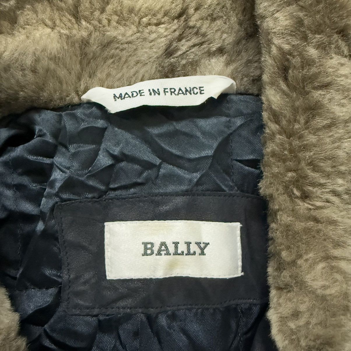 Bally Vintage Bally Leather Jacket Fur Size US XL / EU 56 / 4 - 10 Thumbnail