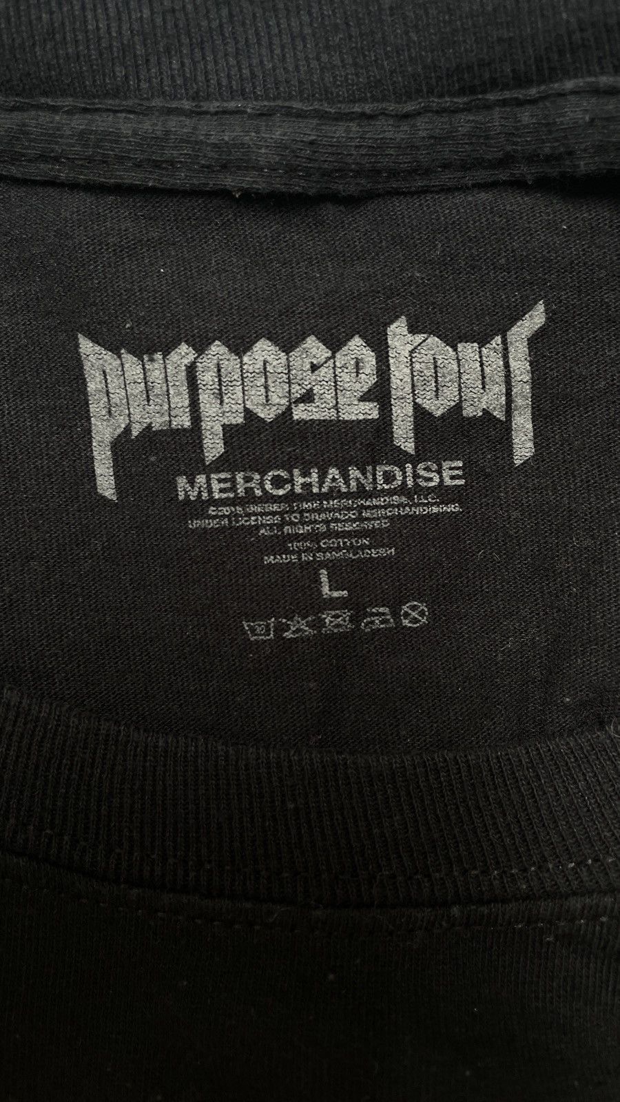 Justin Bieber Justin Bieber Purpose Tour 2016 Justin Forever LongSleeve Size US L / EU 52-54 / 3 - 8 Thumbnail