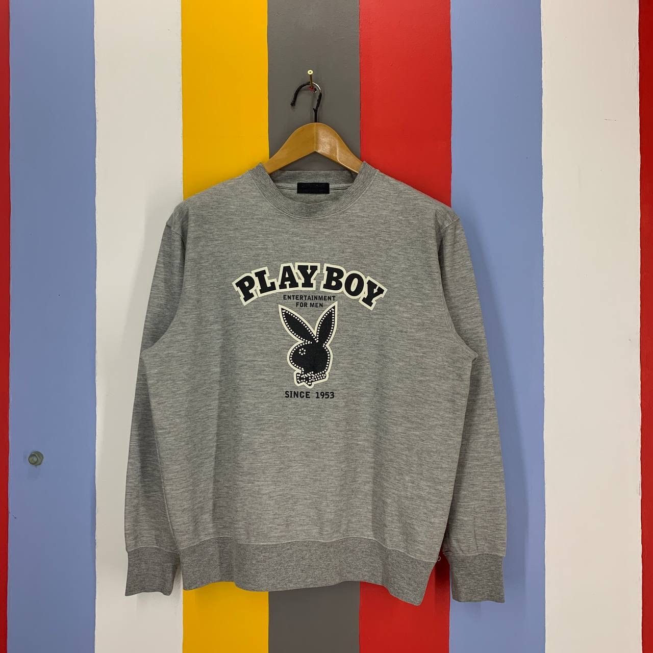 Playboy PLAYBOY Crew Neck Sweatshirt #2408-13x Size US L / EU 52-54 / 3 - 1 Thumbnail
