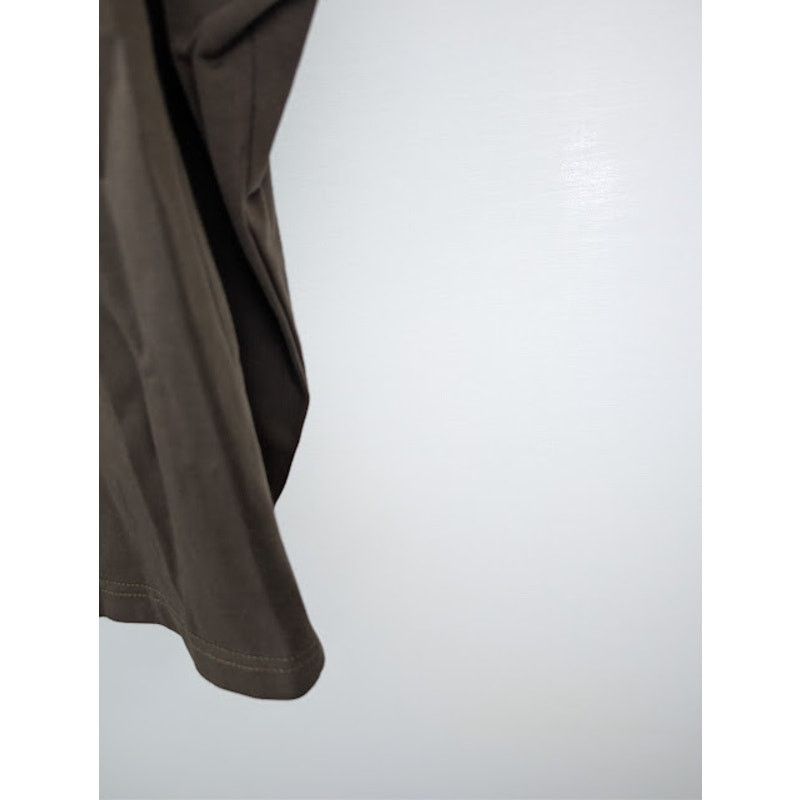 Bottega Veneta o1rshd1 Heavy Japanese Jersey Long Sleeve T-Shirt in Olive Size US M / EU 48-50 / 2 - 14 Thumbnail
