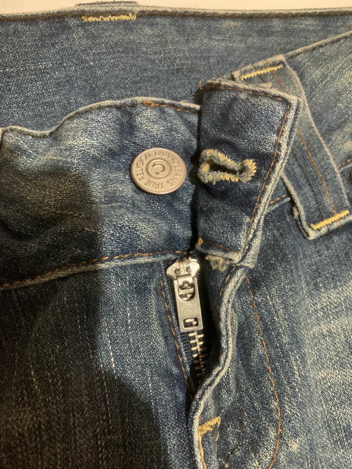 True Religion Japanese True Religion Flared Sammy Bootcut Jeans Size US 27 - 9 Thumbnail