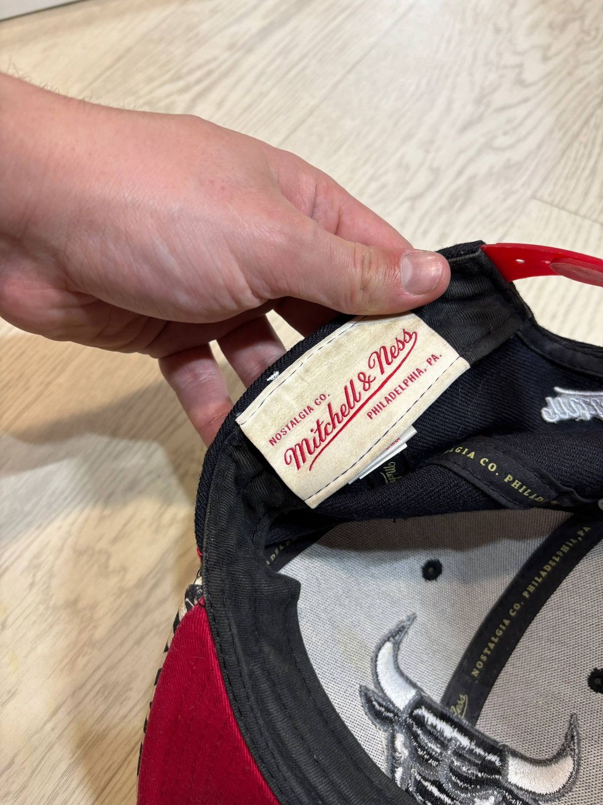 Japanese Brand Mitchell & Ness Chicago Bulls cap Size:One Size Size ONE SIZE - 7 Thumbnail