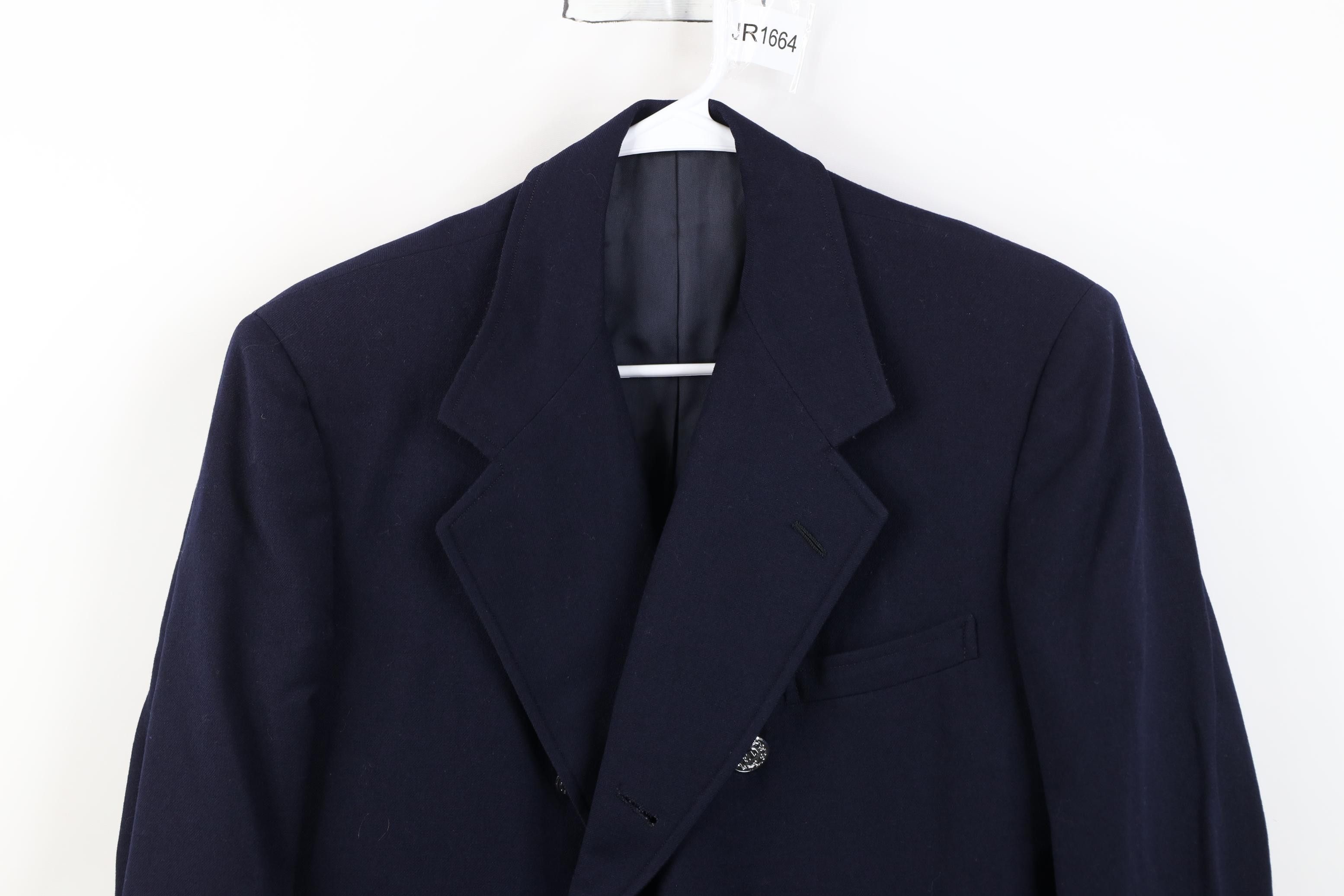 Vintage Vintage 50s Wool Fire Department FD Uniform Blazer Jacket Size US XL / EU 56 / 4 - 2 Thumbnail