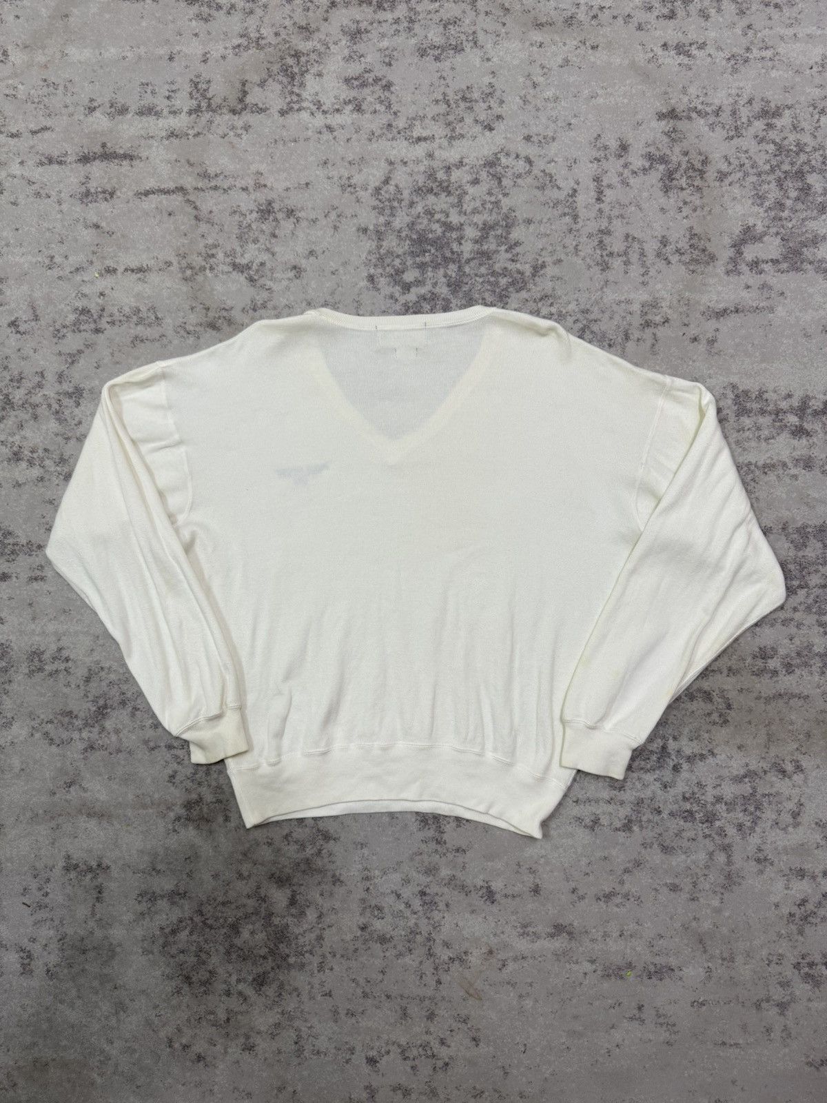 Polo Ralph Lauren Vintage 90s Polo Sport Ralph Lauren Vneck Knit Sweater Size US L / EU 52-54 / 3 - 10 Thumbnail