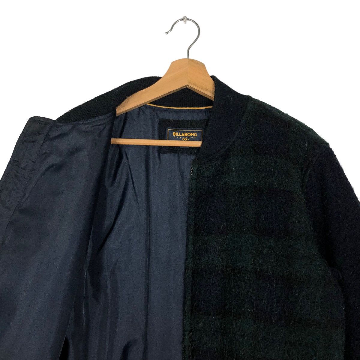 Japanese Brand 🔥90’s Vintage Bomber Jacket Billabong Tartan Design Checked Size US M / EU 48-50 / 2 - 9 Thumbnail