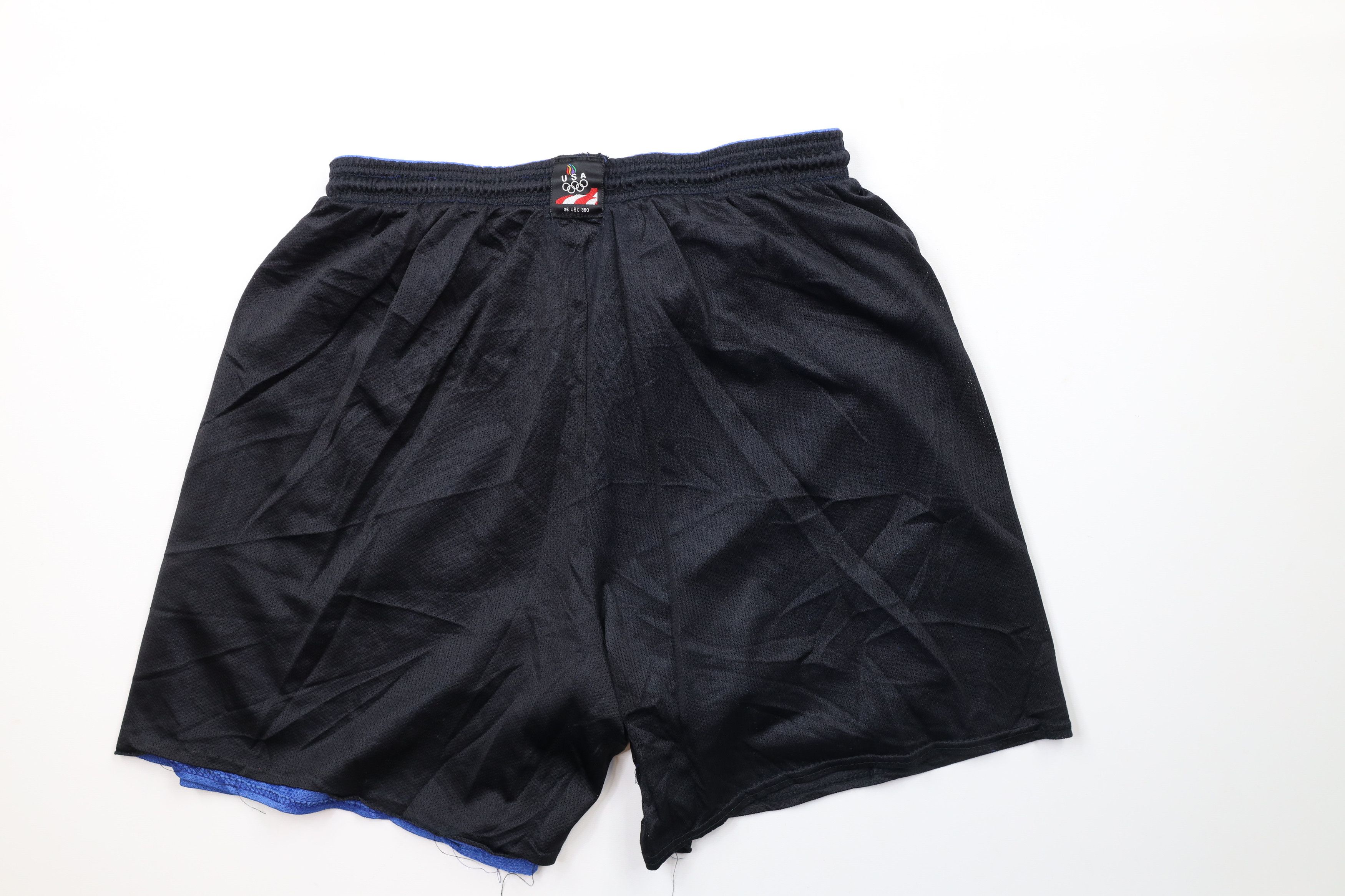 Vintage Vintage 90s USA Olympics Reversible Above Knee Shorts Size US 32 / EU 48 - 4 Thumbnail
