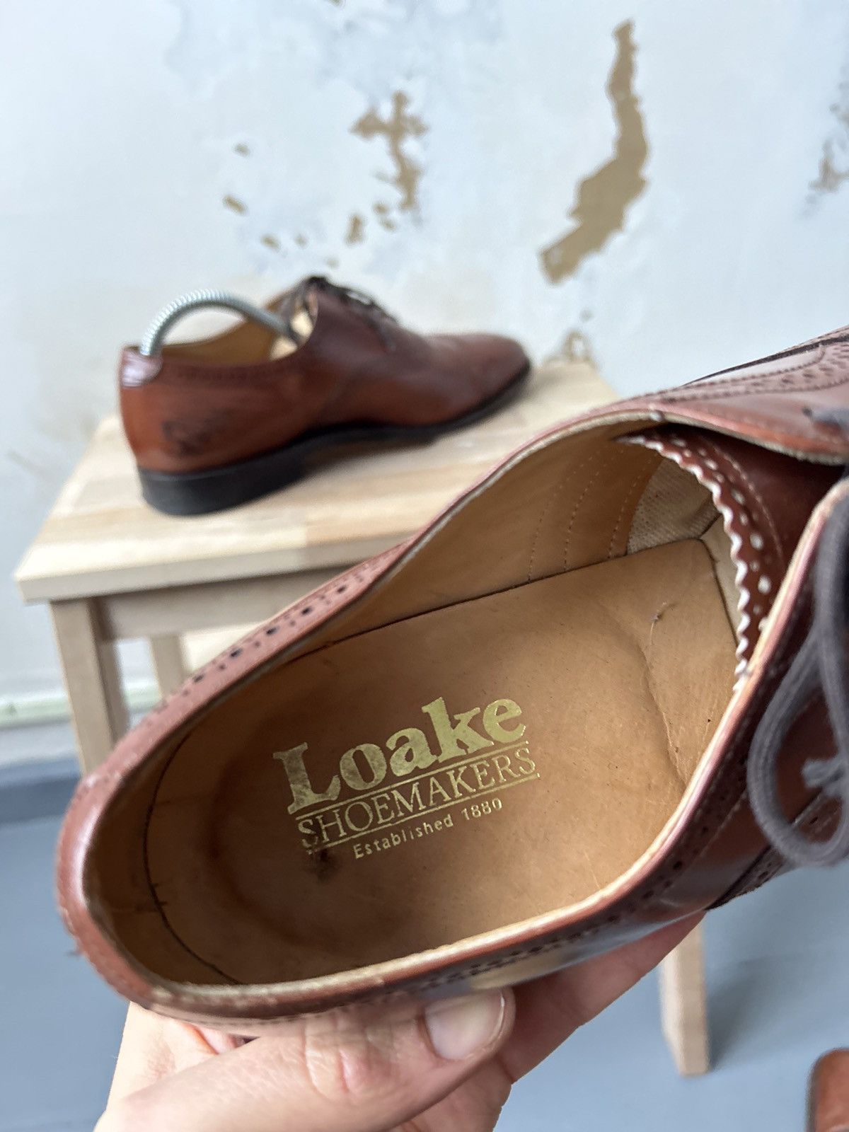 Loake LOAKE Leather Loafers Handmade in England Size US 8.5 / EU 41-42 - 7 Thumbnail