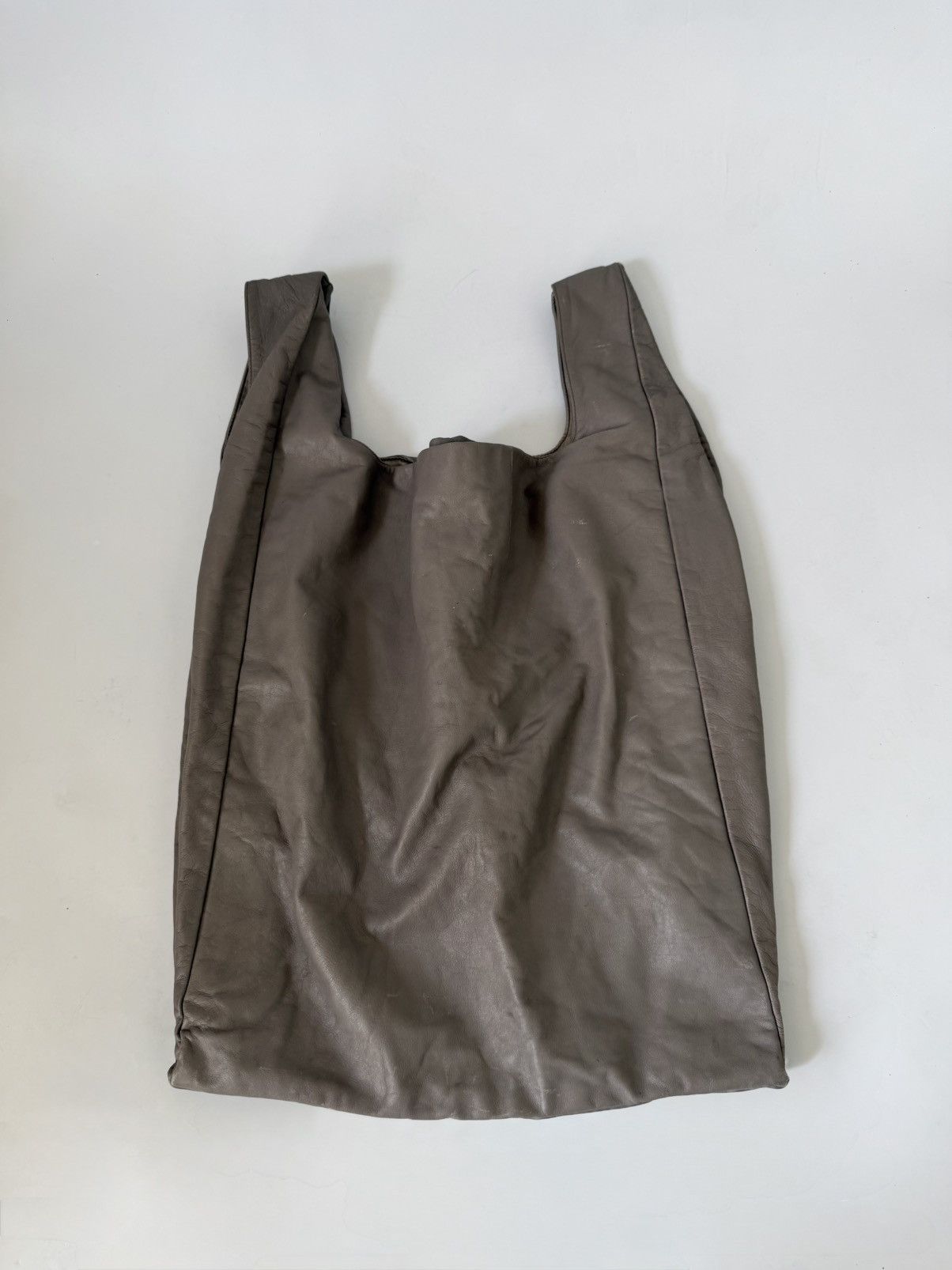 Maison Margiela Martin Margiela SS11 Oversized Shopper Leather Tote Bag Size ONE SIZE - 1 Thumbnail