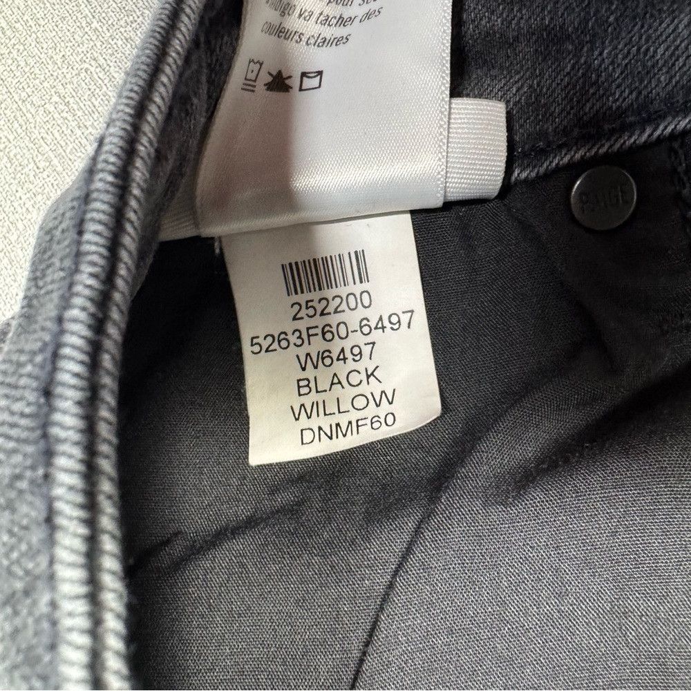 Paige PAIGE Atley Ankle Flare Jeans In Black Willow Size 27'' Size 27" / US 4 / IT 40 - 8 Thumbnail