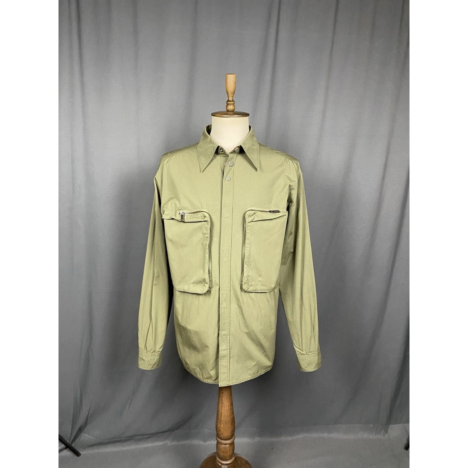Dolce & Gabbana MINT! Dolce&Gabbana Green Khaki Multipocket Army Military Sh Size US L / EU 52-54 / 3 - 4 Thumbnail