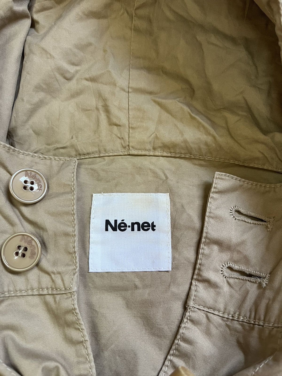 Ne-Net Ne-net Light Hoodie Jacket Size XS / US 0-2 / IT 36-38 - 3 Thumbnail