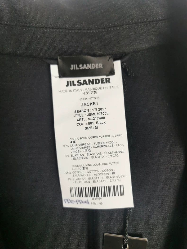 Jil Sander Jil Sander Pure wool casual suit jacket Size M / US 6-8 / IT 42-44 - 6 Thumbnail
