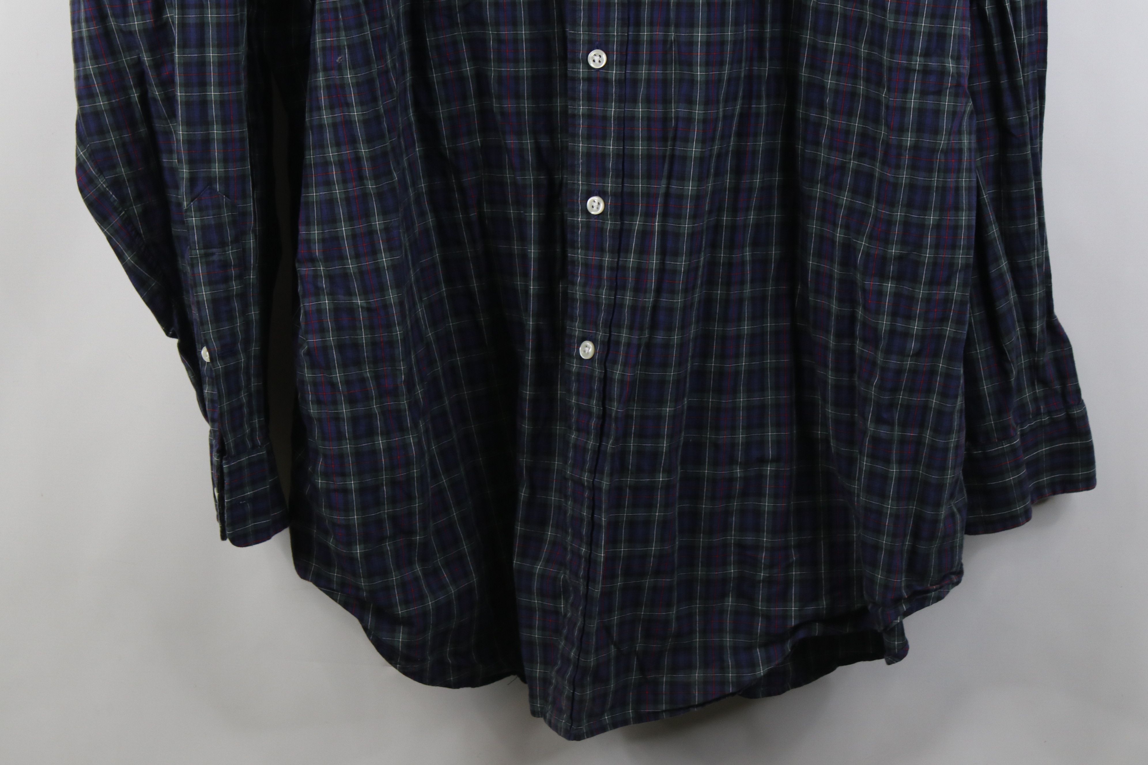 Polo Ralph Lauren Vintage 90s Ralph Lauren Button Down Shirt Plaid Cotton Size US XXL / EU 58 / 5 - 3 Thumbnail