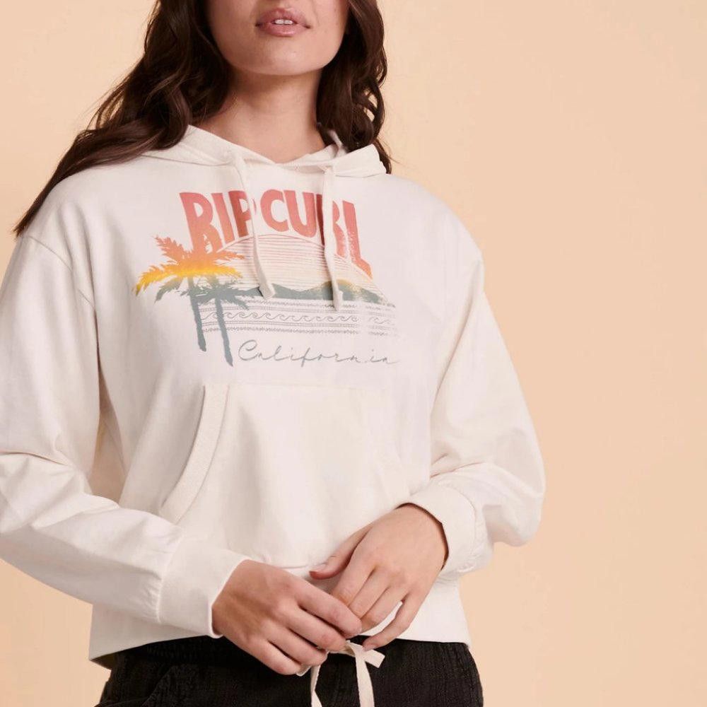 Rip Curl Rip Curl Rainbow California hoodie sweatshirt white Small Size S / US 4 / IT 40 - 1 Thumbnail