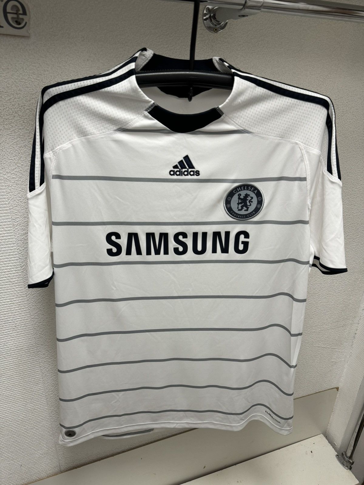 Chelsea adidas third soccer jersey 2009/10 3d Xl white