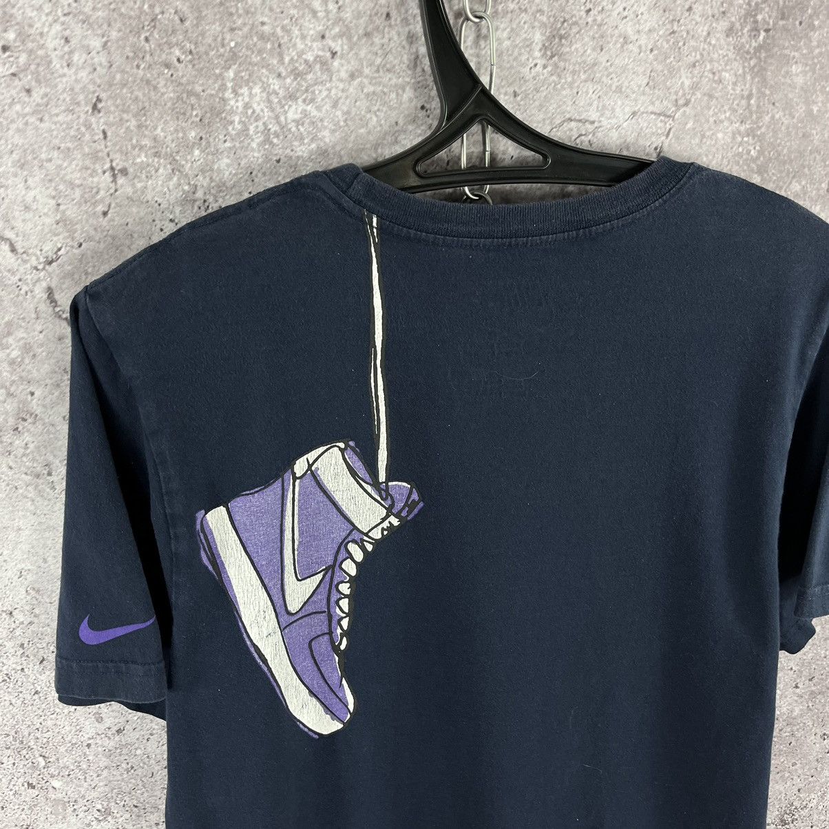 Nike × Vintage Vintage Nike T-Shirt High Force Logo Y2K Drill Navy Size S Size US S / EU 44-46 / 1 - 6 Thumbnail