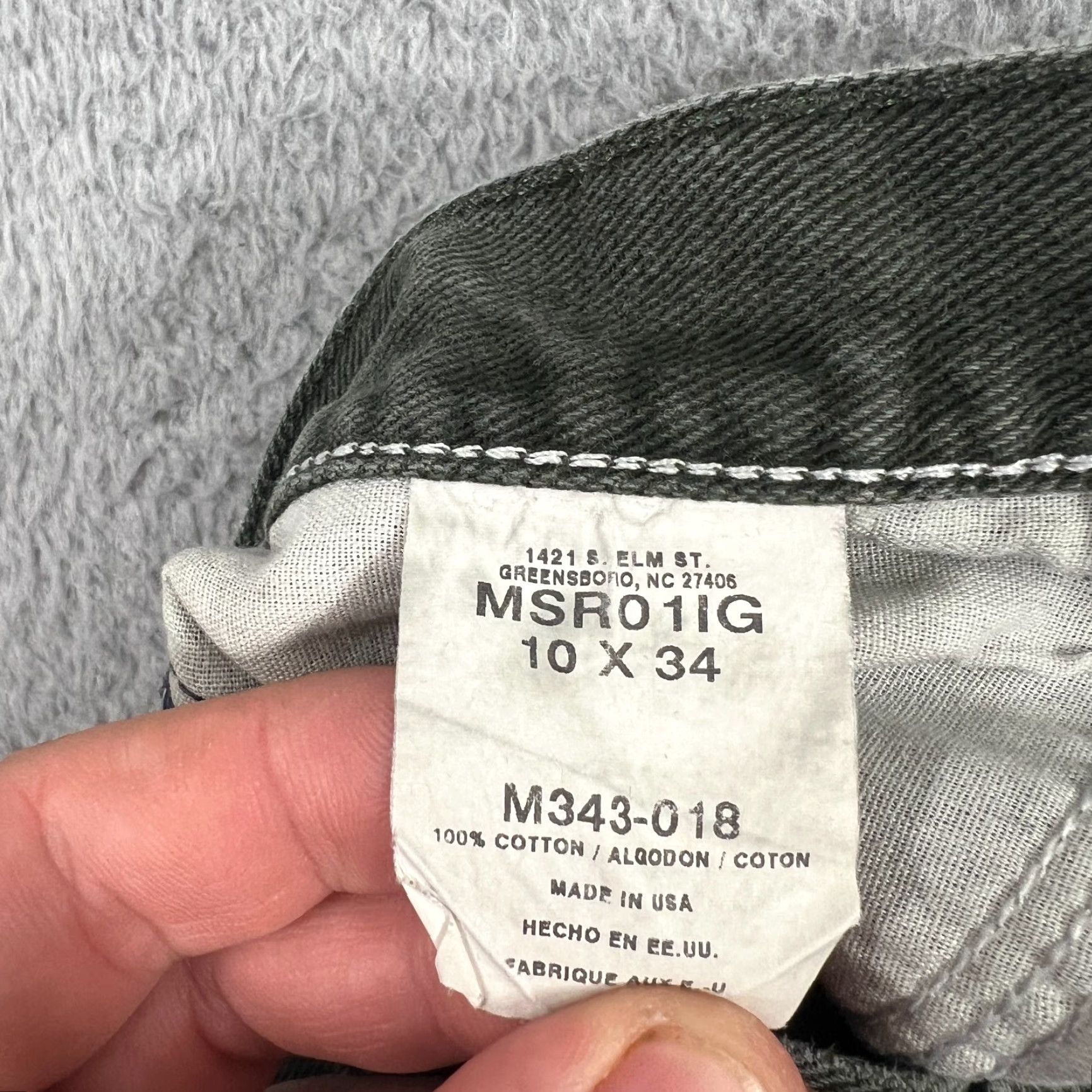Wrangler VINTAGE Wrangler Jeans 10 27x33 Green High Rise Straight 80s Womens Size 32" / US 10 / IT 46 - 6 Thumbnail
