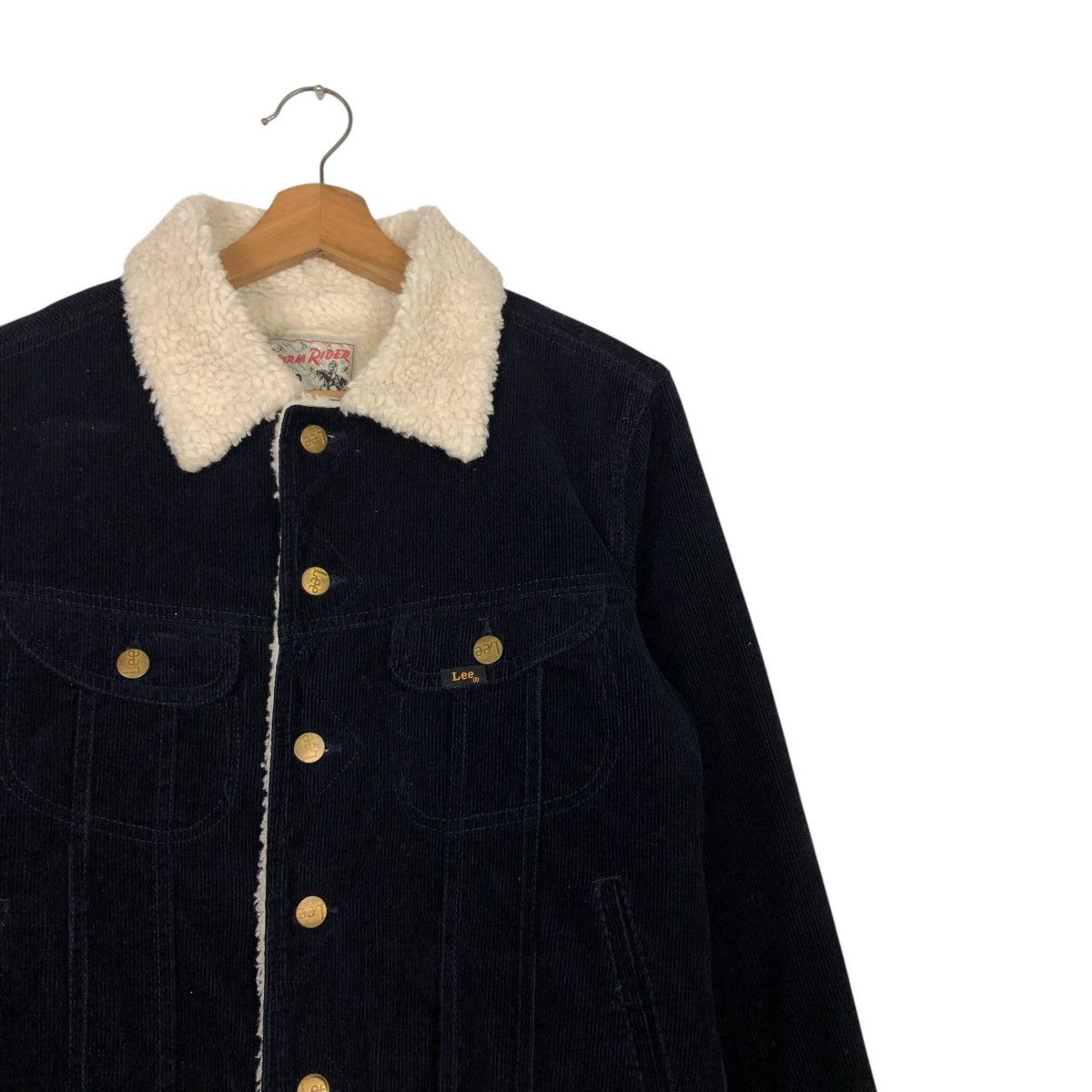 Lee 🔥VINTAGE TRUCKER CORDUROY JACKET LEE STORM RIDER BLANKET Size US M / EU 48-50 / 2 - 8 Thumbnail