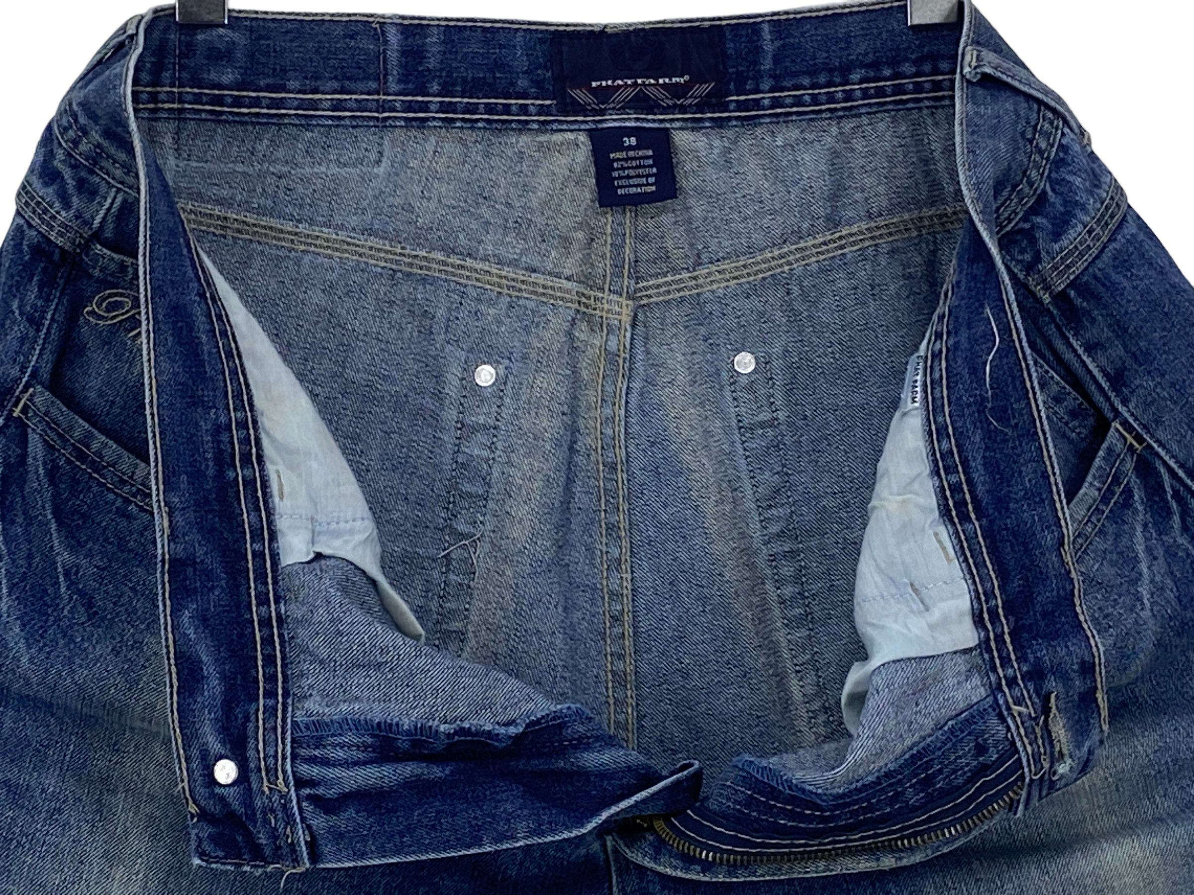 Phat Farm Phat Farm Baggy Jeans Hip Hop Skateboards Jeans Pants Size US 38 / EU 54 - 7 Thumbnail