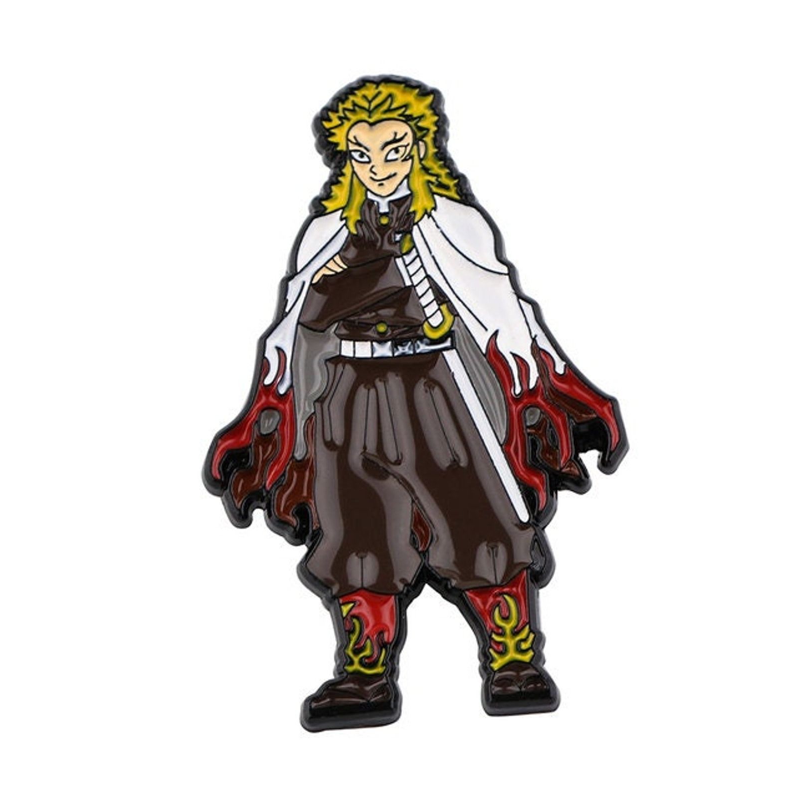 & Other Stories Demon Slayer Kyōjurō Rengoku Kimetsu Enamel Pin 323-2 Size ONE SIZE - 1 Preview