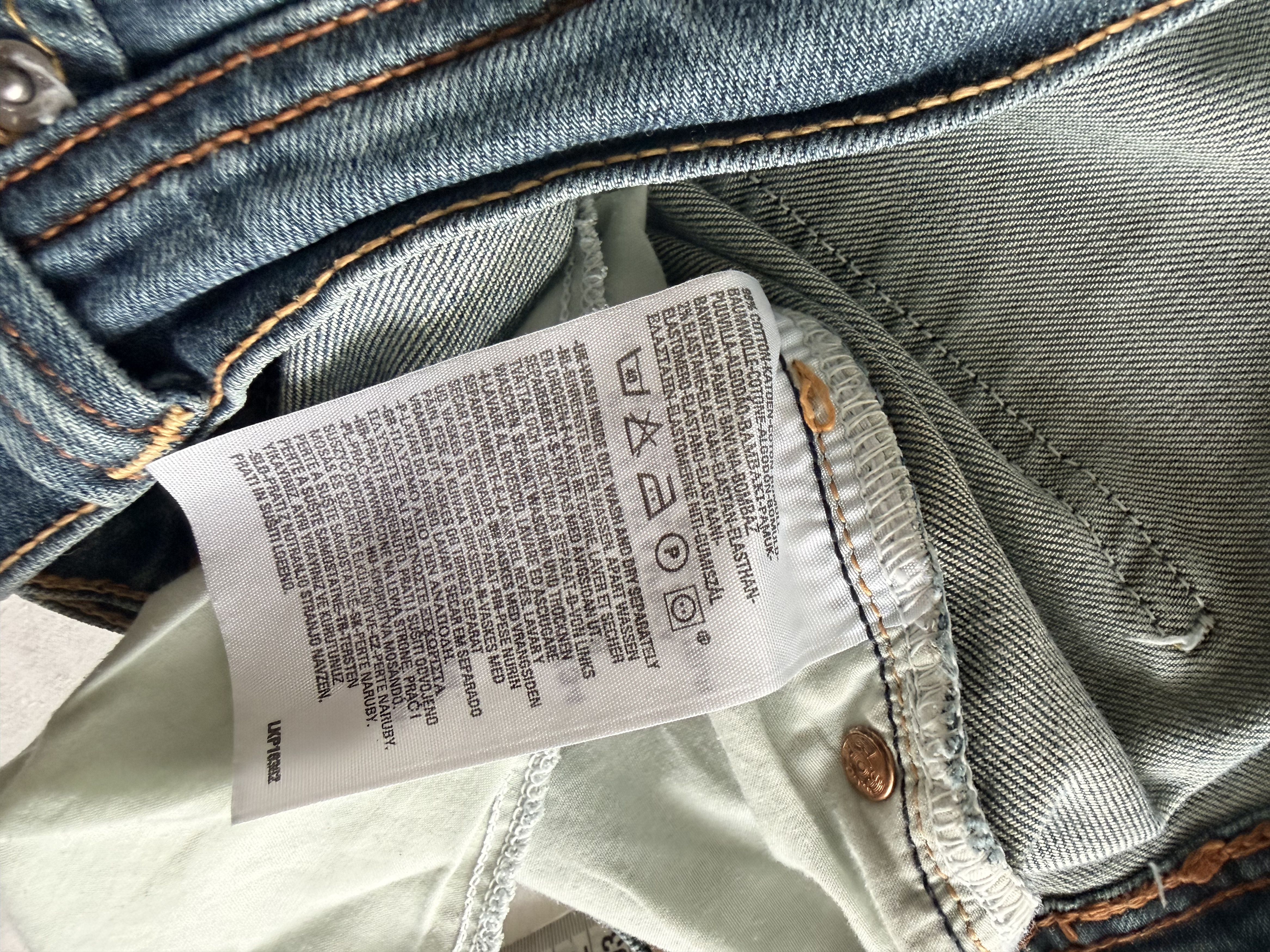 Levi's Vintage 00s Levi’s 529 Low Rise Flare Jeans Size 31" - 6 Thumbnail