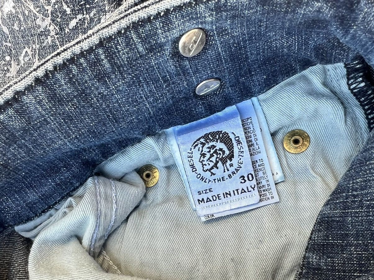 Diesel Diesel vintage belted painted flare jeans Size 30" / US 8 / IT 44 - 6 Thumbnail