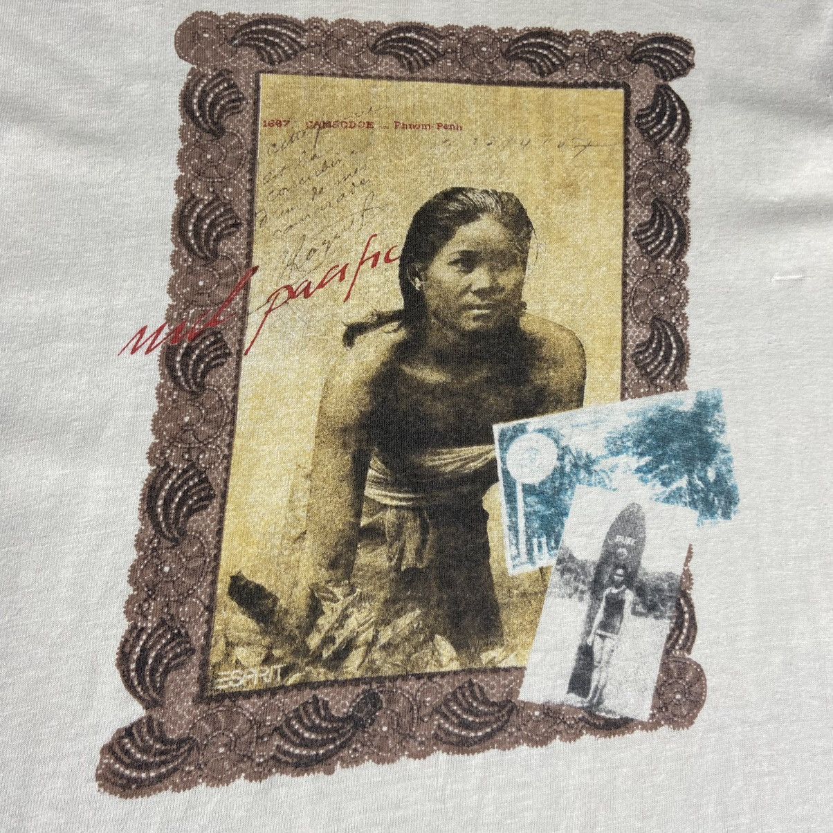 Esprit × Vintage Vintage ESPRIT Graphic T-Shirt Size US M / EU 48-50 / 2 - 2 Thumbnail