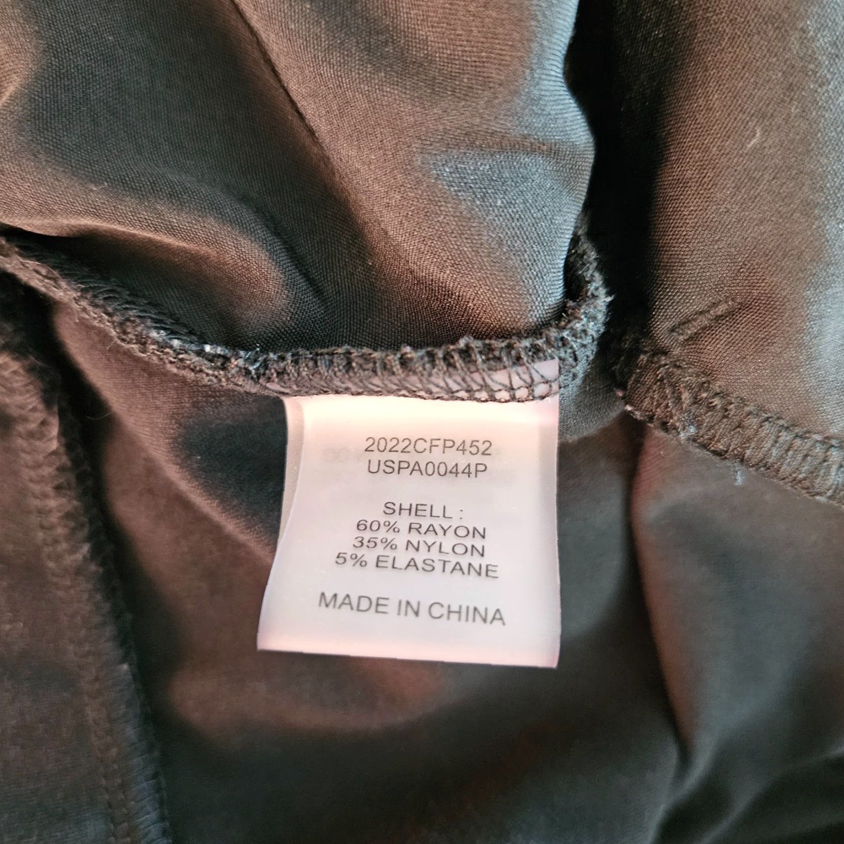 Vintage Universal Standard Womens Moro Pocket Signature Ankle Pants Sz XL 26-28 Black Size 26" / US 2 / IT 38 - 7 Thumbnail