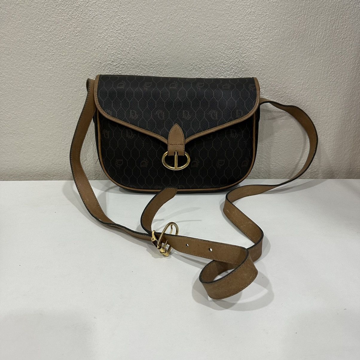 Christian Dior Monsieur ‼️YES‼️ VINTAGE CHRISTIAN DIOR TROTTER SHOULDER CROSSBODY BAG Size ONE SIZE - 2 Thumbnail