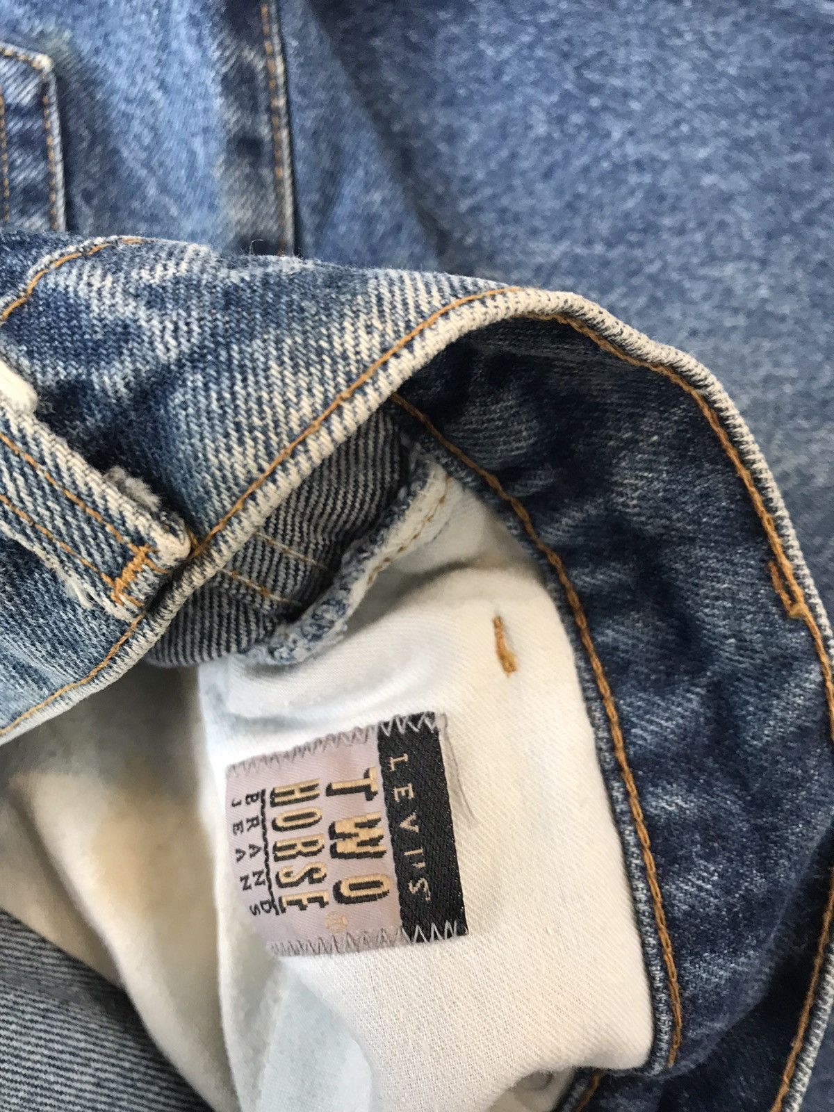 Levi's × Vintage Vintage Levi’s orange tab big size baggy fit denim Size US 42 / EU 58 - 5 Thumbnail