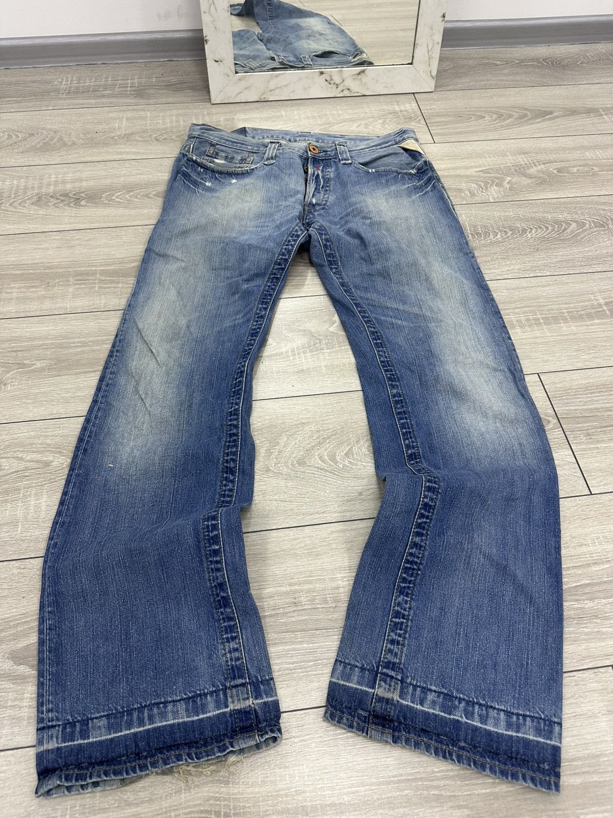 Hysteric Glamour Replay Y2K Flared Bootcut Hysteric Glamour Style Jeans Size US 34 / EU 50 - 6 Thumbnail