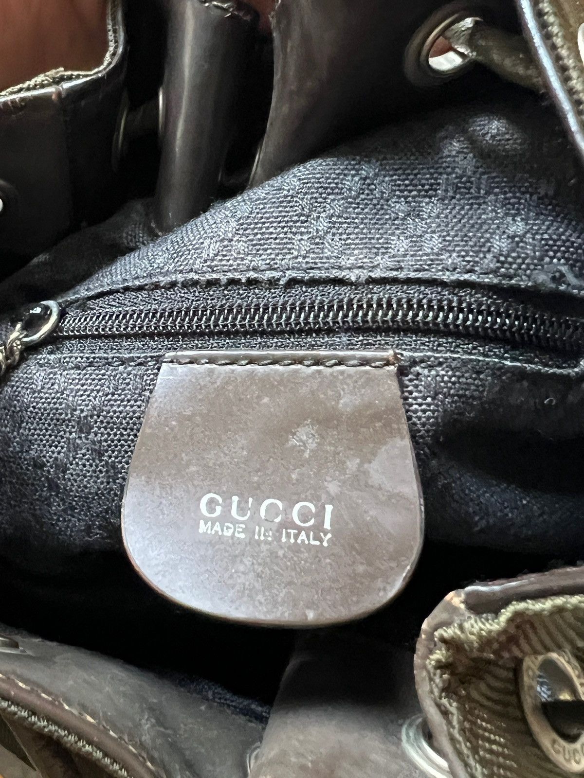 Gucci Vintage Gucci Bamboo Bucket Bag Size ONE SIZE - 10 Thumbnail