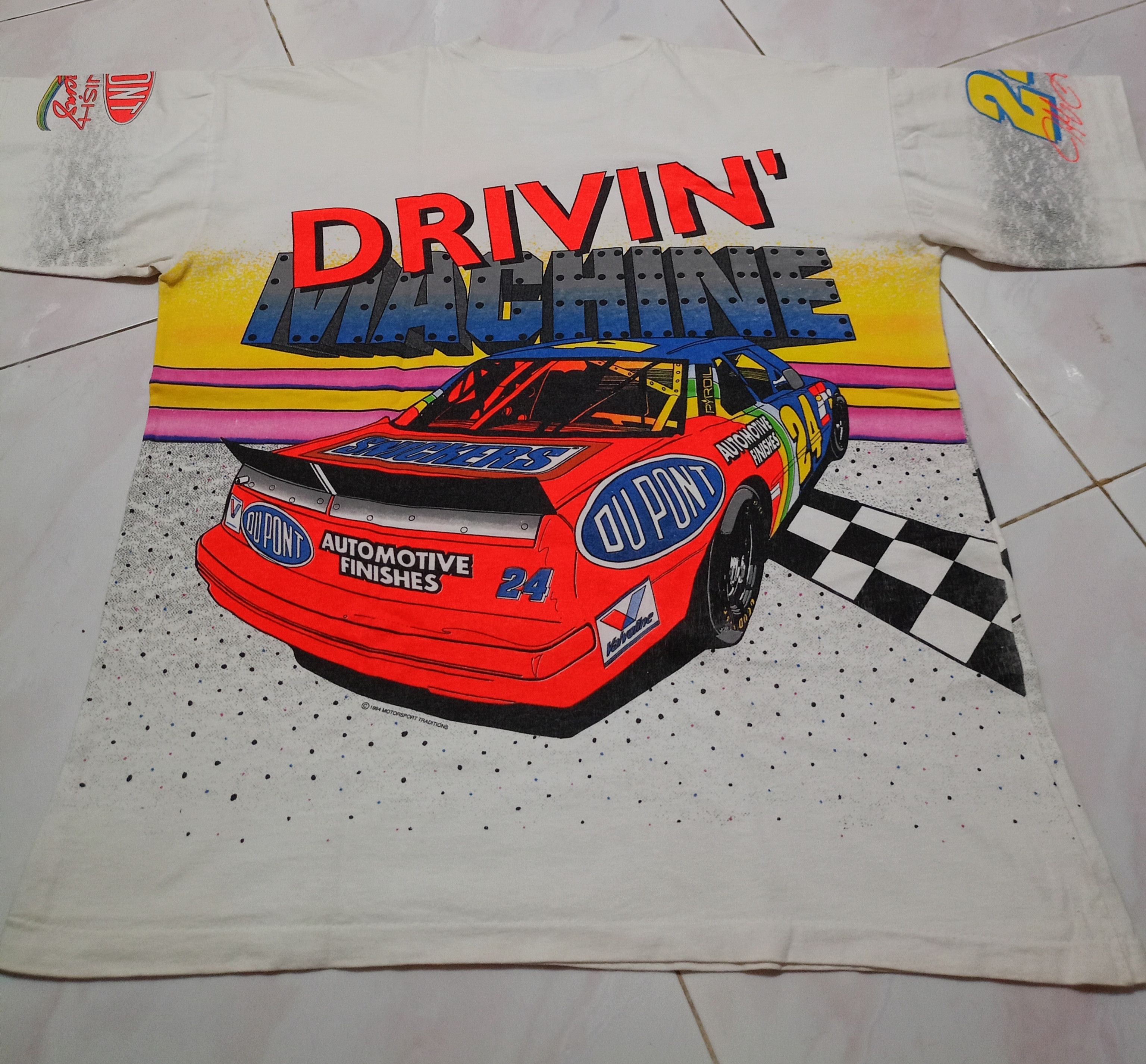 Vintage AOP NASCAR JEFF GORDON ©1994 Size US L / EU 52-54 / 3 - 5 Thumbnail