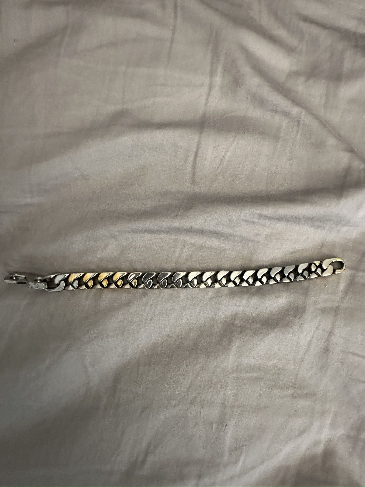 Louis Vuitton × Virgil Abloh Louis Vuitton Chain Links Patches Bracelet Size ONE SIZE - 9 Thumbnail