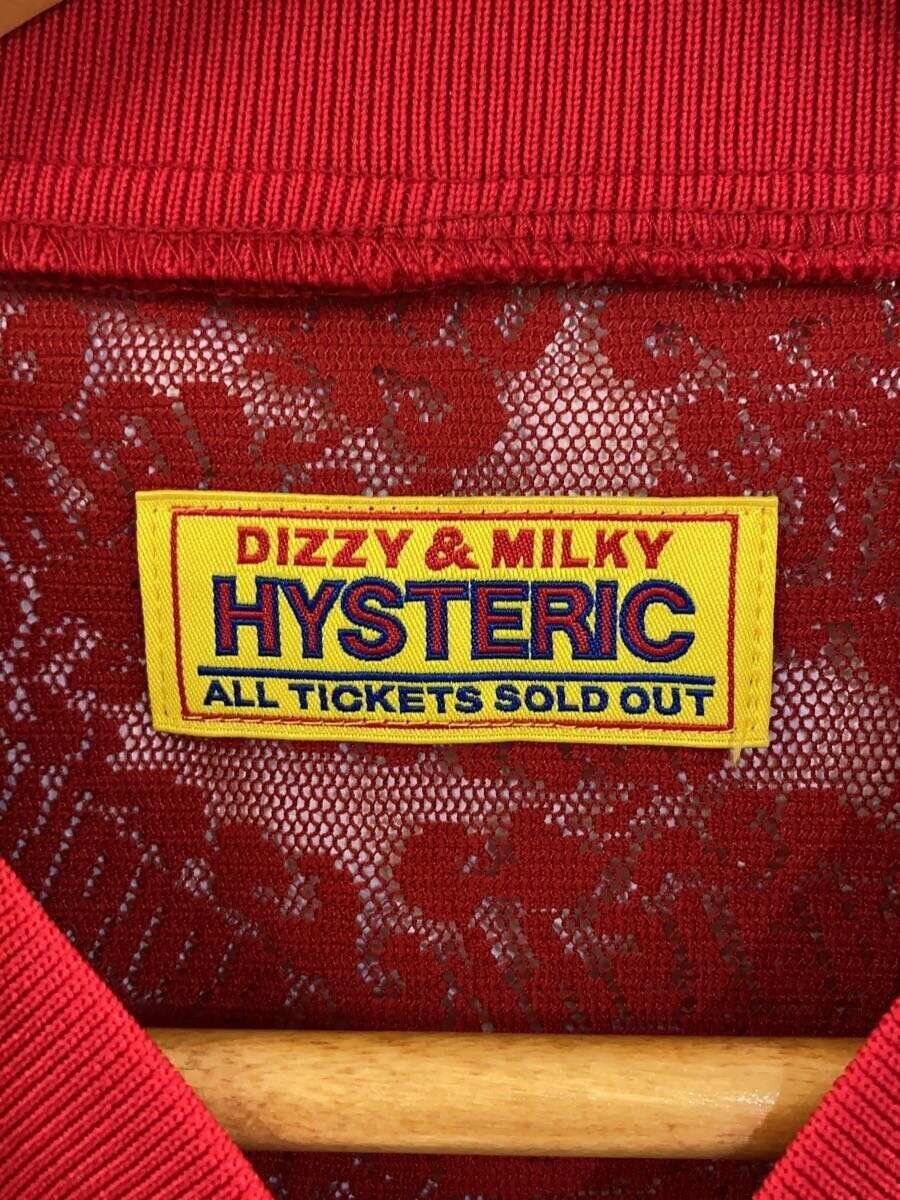 Hysteric Glamour Hysteric Glm Flame Logo Jcqrd Zip Up Poly Shirt Red Size US S / EU 44-46 / 1 - 3 Thumbnail