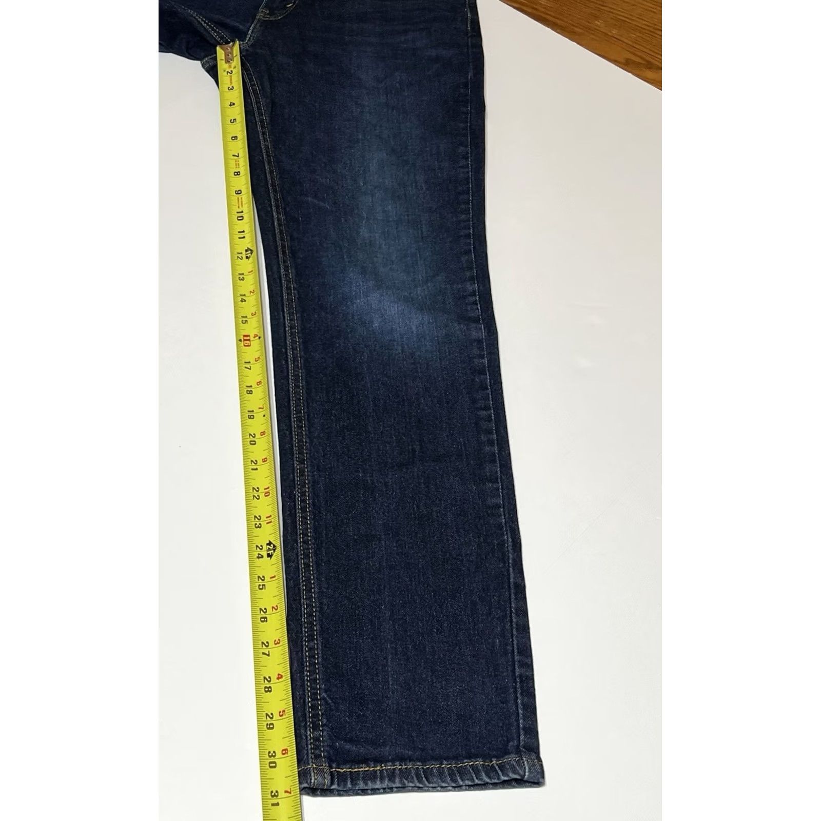 Levi's Levi's Jeans 531 Slim Straight Athletic Fit Denim Blue 33x32 5-Pocket Zipper Button Regular Men’s Clothing Size US 33 - 5 Thumbnail