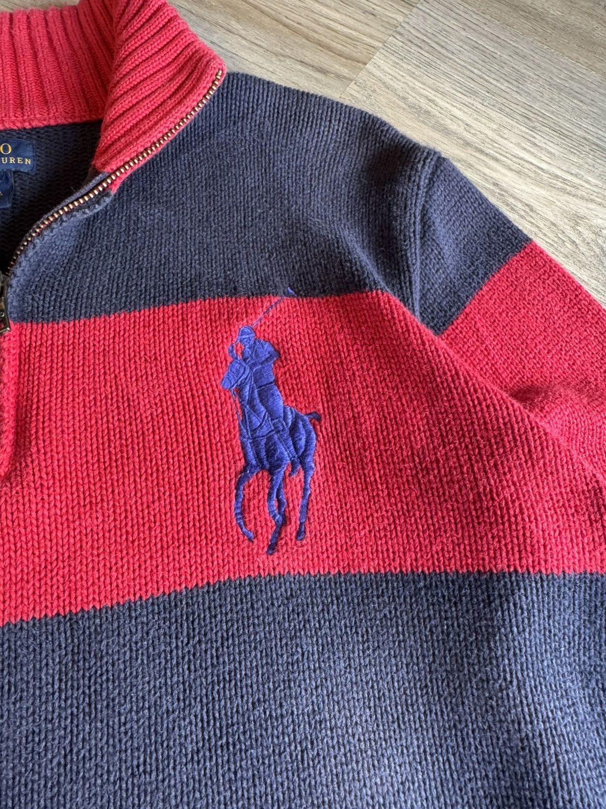 Polo Ralph Lauren POLO RALPH LAUREN KNITWEAR HALF ZIPPER Size US M / EU 48-50 / 2 - 3 Thumbnail