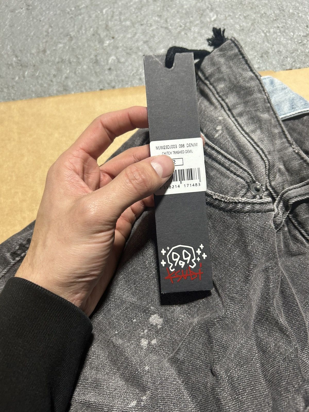 Ksubi Ksubi juice wrld 999 thrashed devil chitch jeans Size US 32 / EU 48 - 3 Thumbnail
