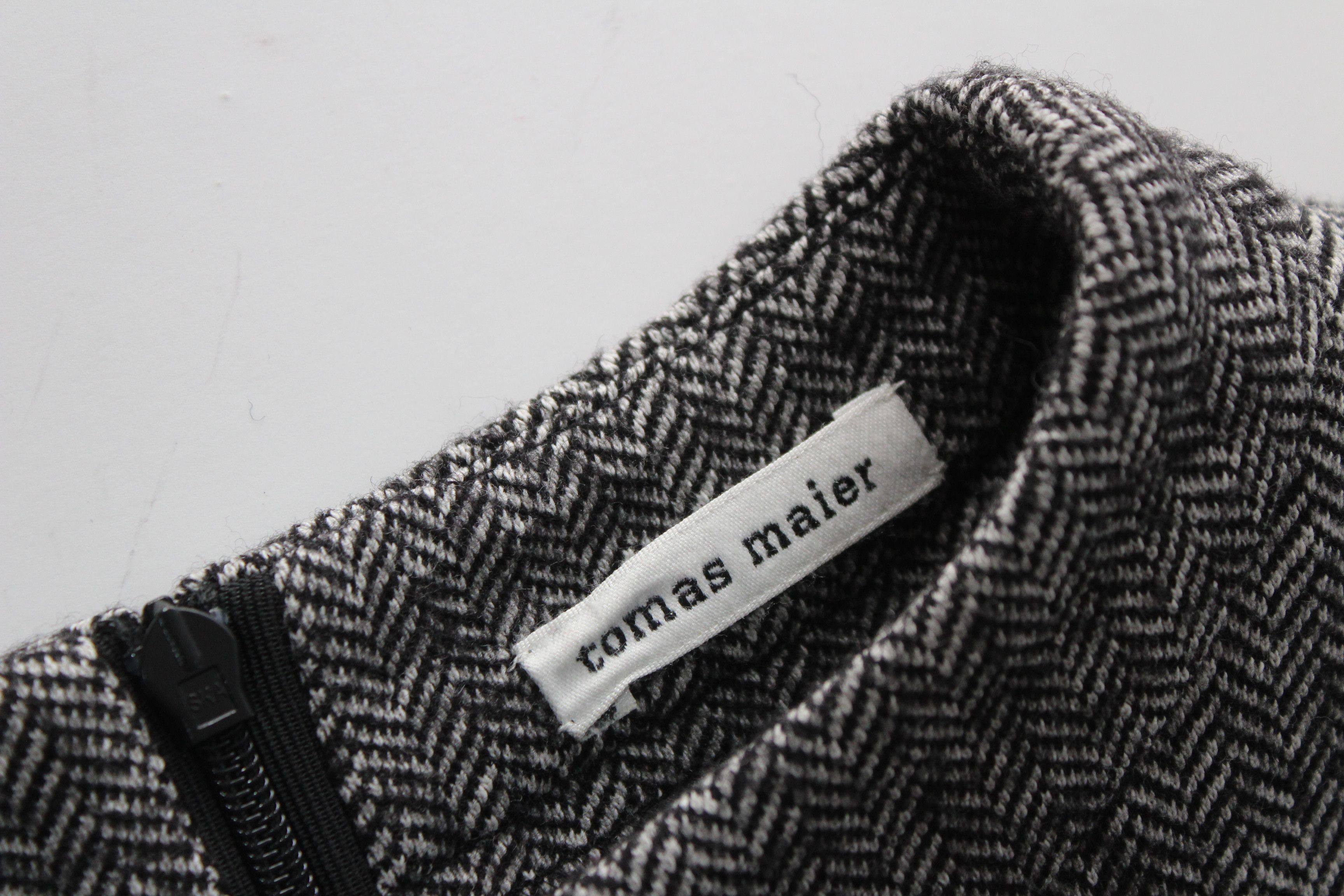Tomas Maier Tomas Maier Dress Wool Womens Size 2 Authentic Hype Size S / US 4 / IT 40 - 9 Thumbnail