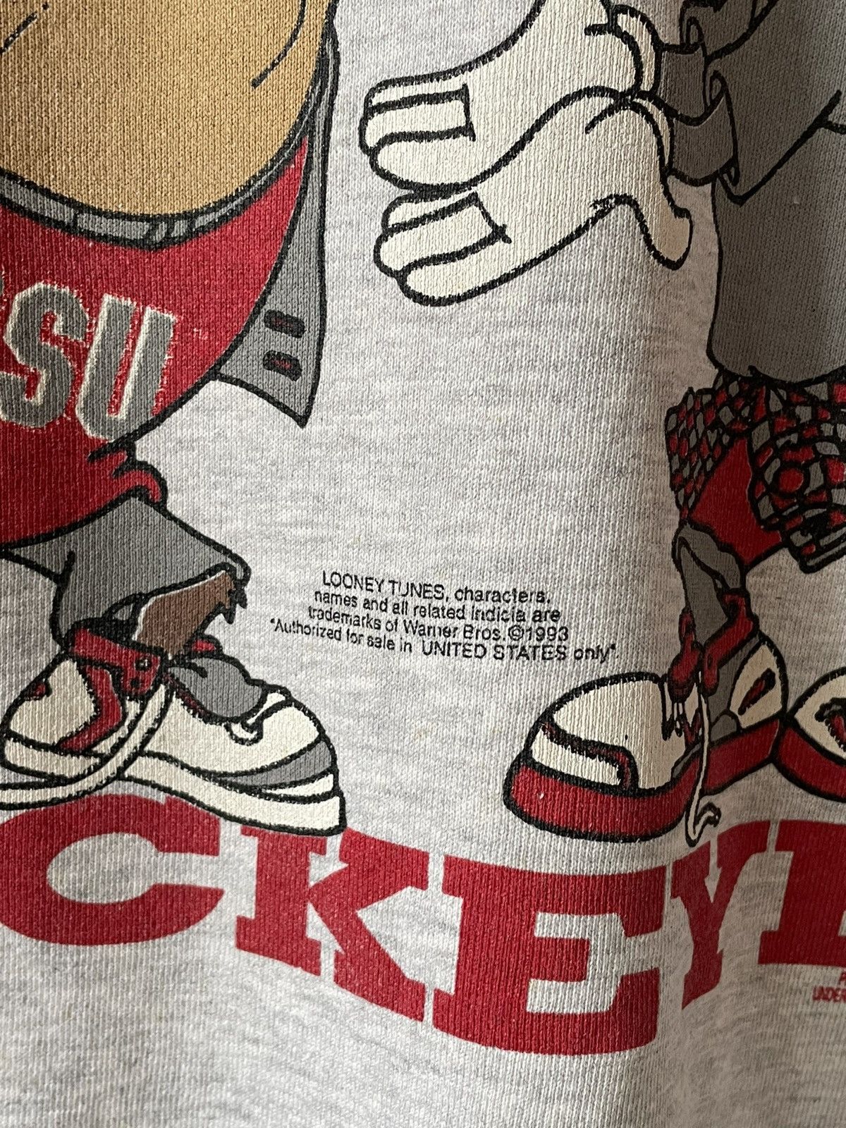 NFL Vintage NFL OSU Tazmania Sweatshirt Size US L / EU 52-54 / 3 - 3 Thumbnail