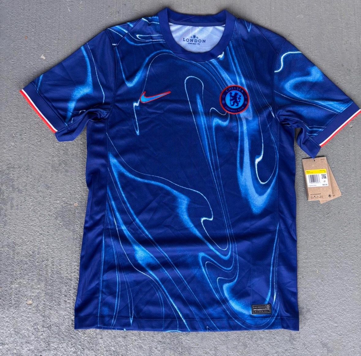 NWT Nike Chelsea FC 2024/25 Auth Match Home Jersey Blue