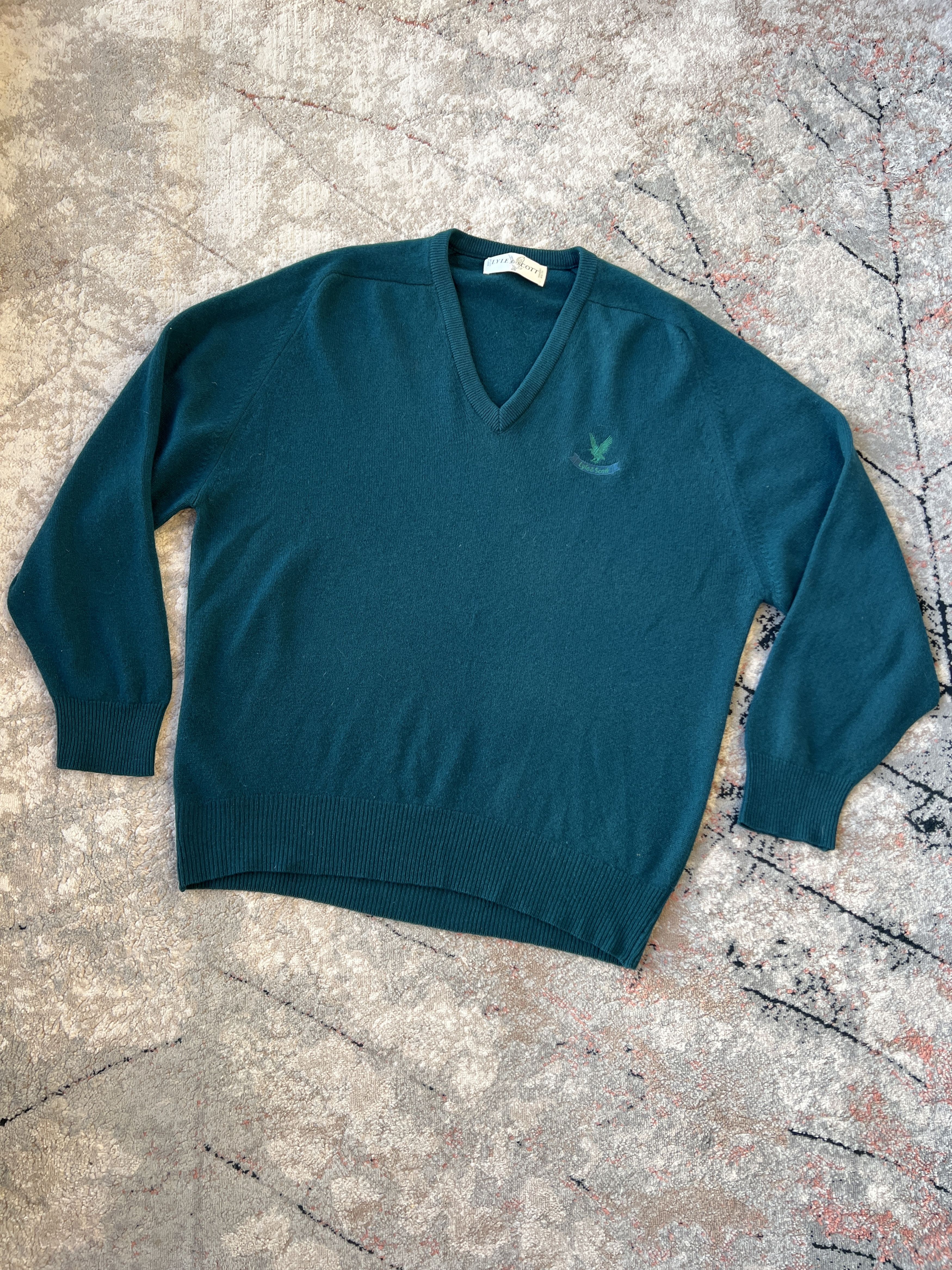 Lyle & Scott Vintage Lyle & Scott Wool Sweater Size US XL / EU 56 / 4 - 1 Thumbnail